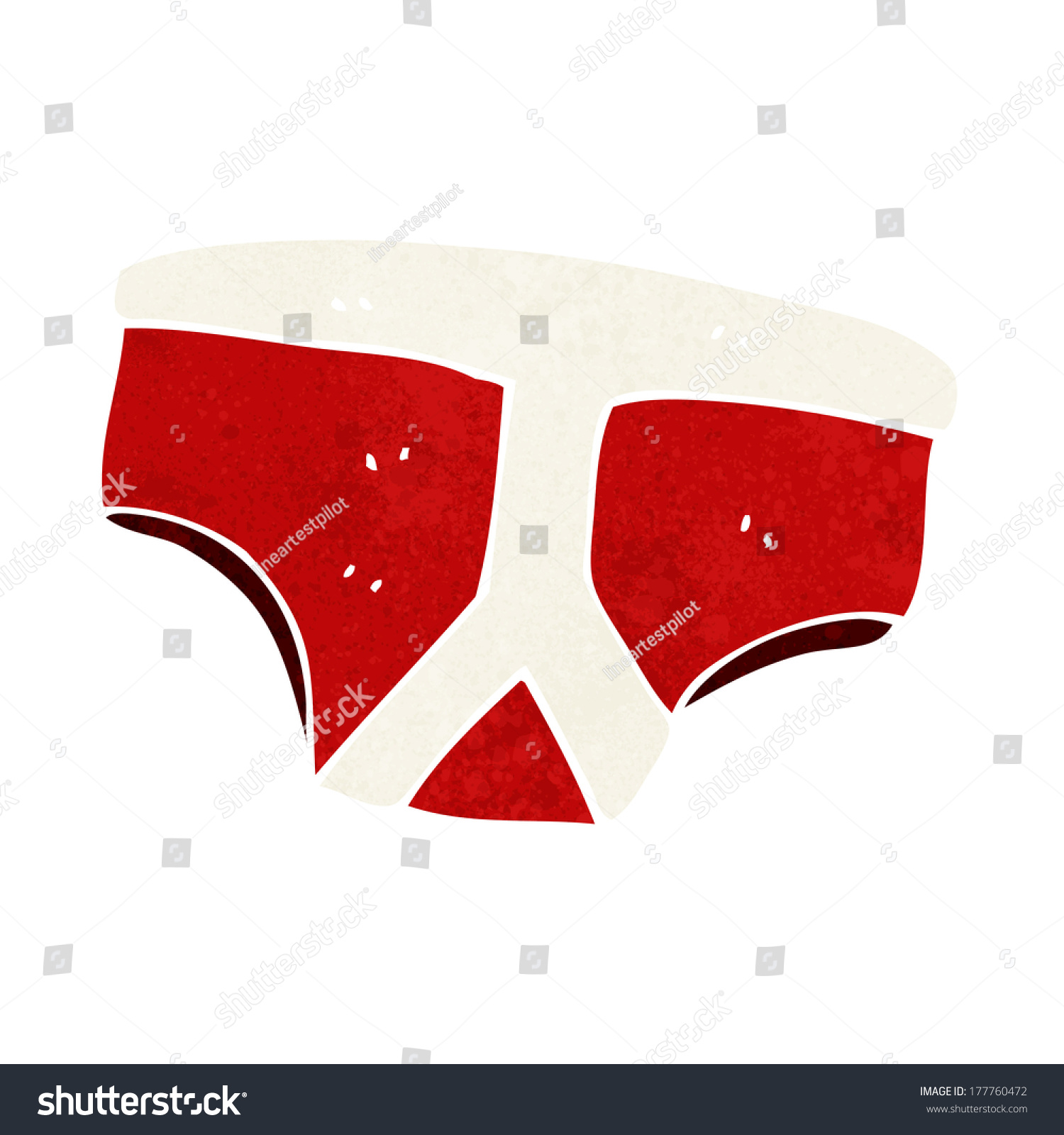 Cartoon Underpants Stock Vector Royalty Free