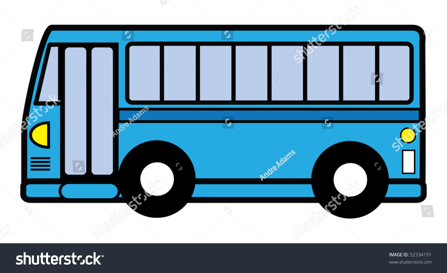 clip art of shuttle bus - photo #38
