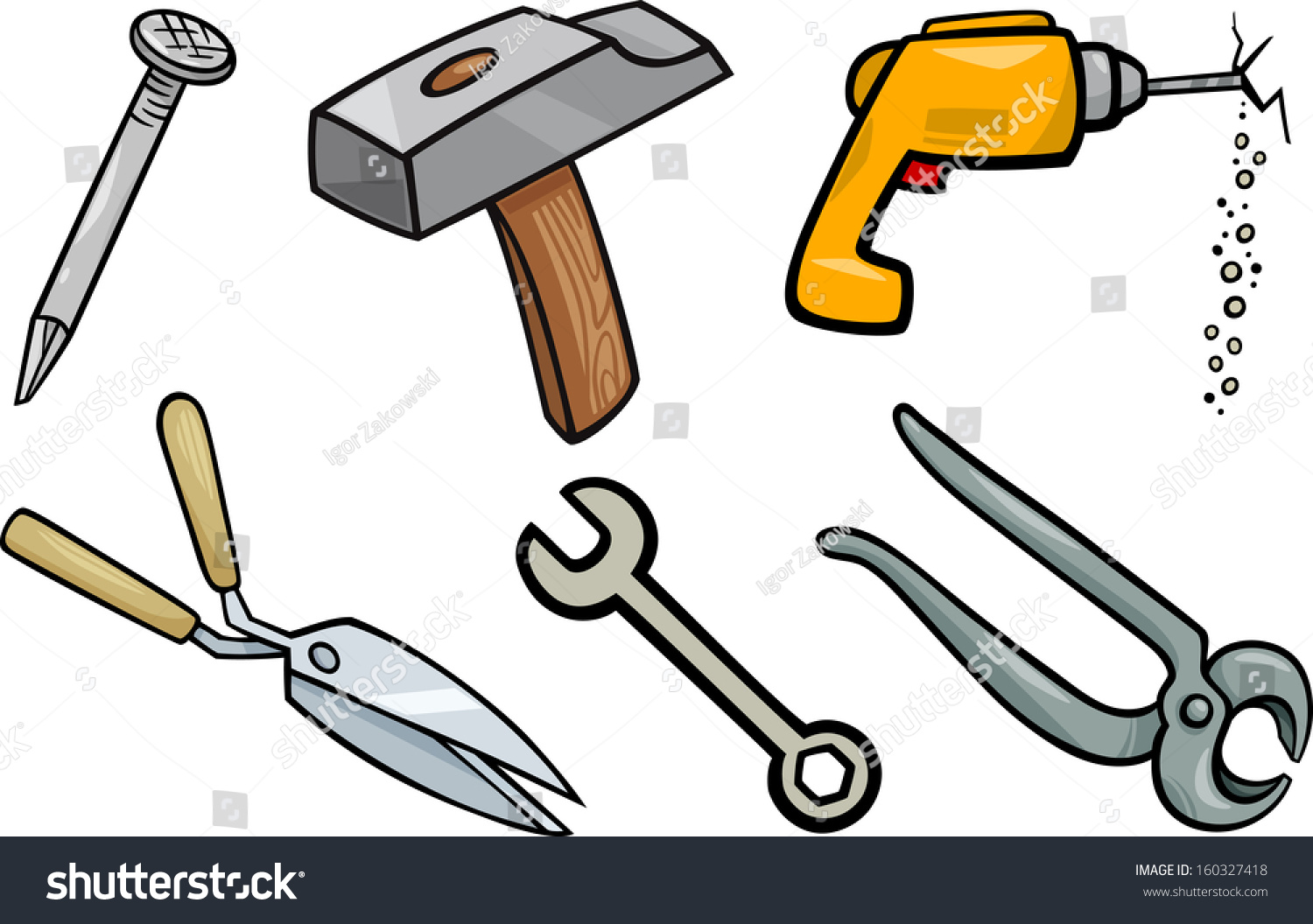 free clipart carpenter tools - photo #43