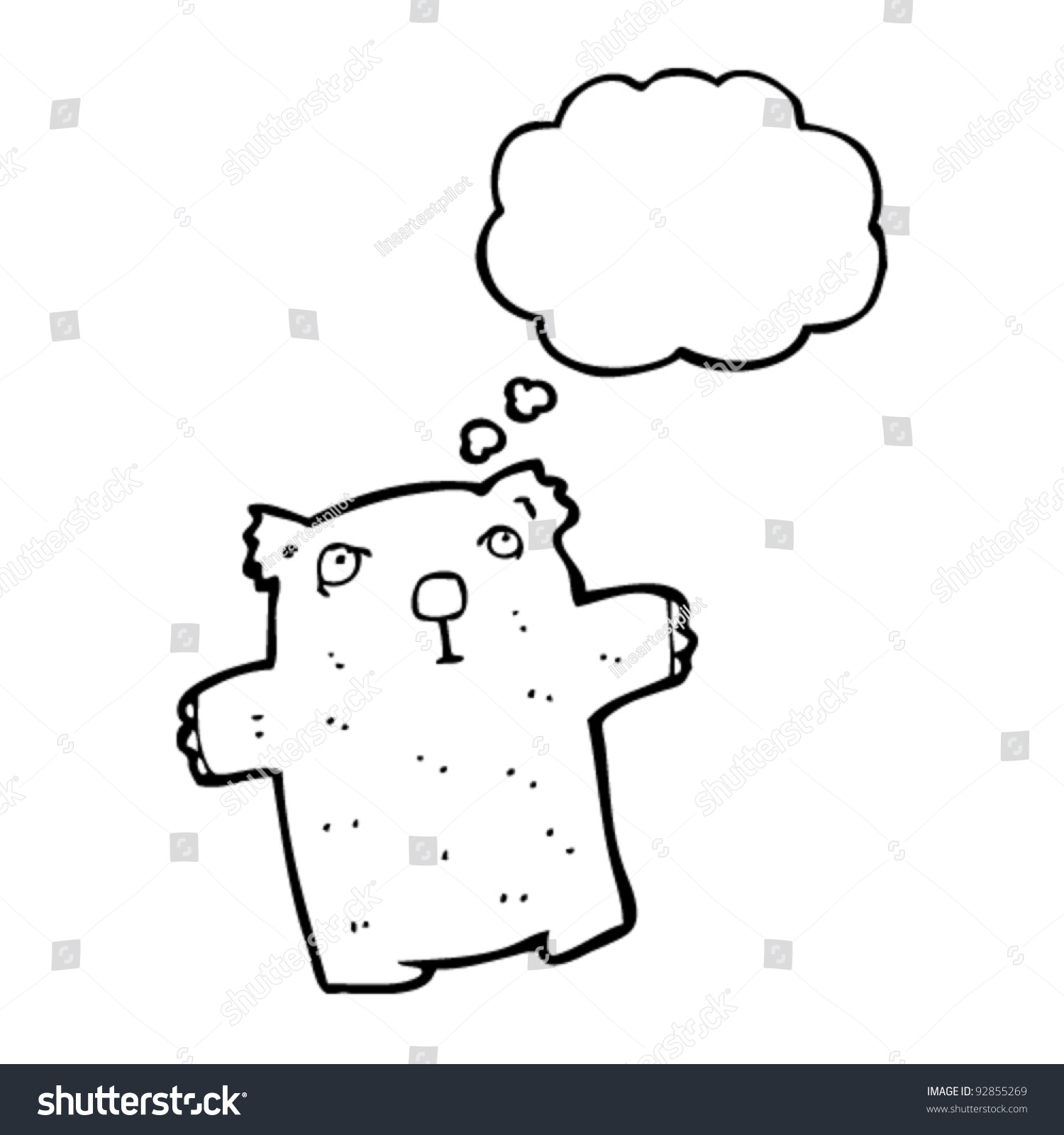 Cartoon Wombat Cartoon Stock Vector Illustration 92855269 : Shutterstock