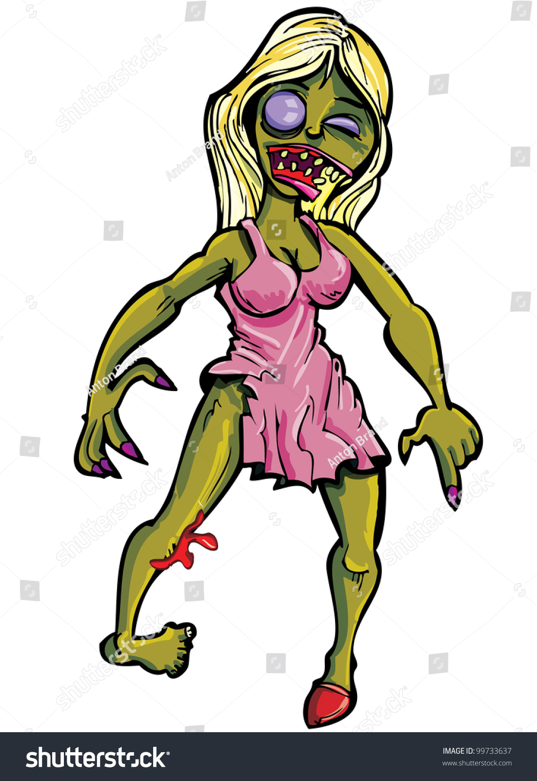 girl zombie clipart - photo #9