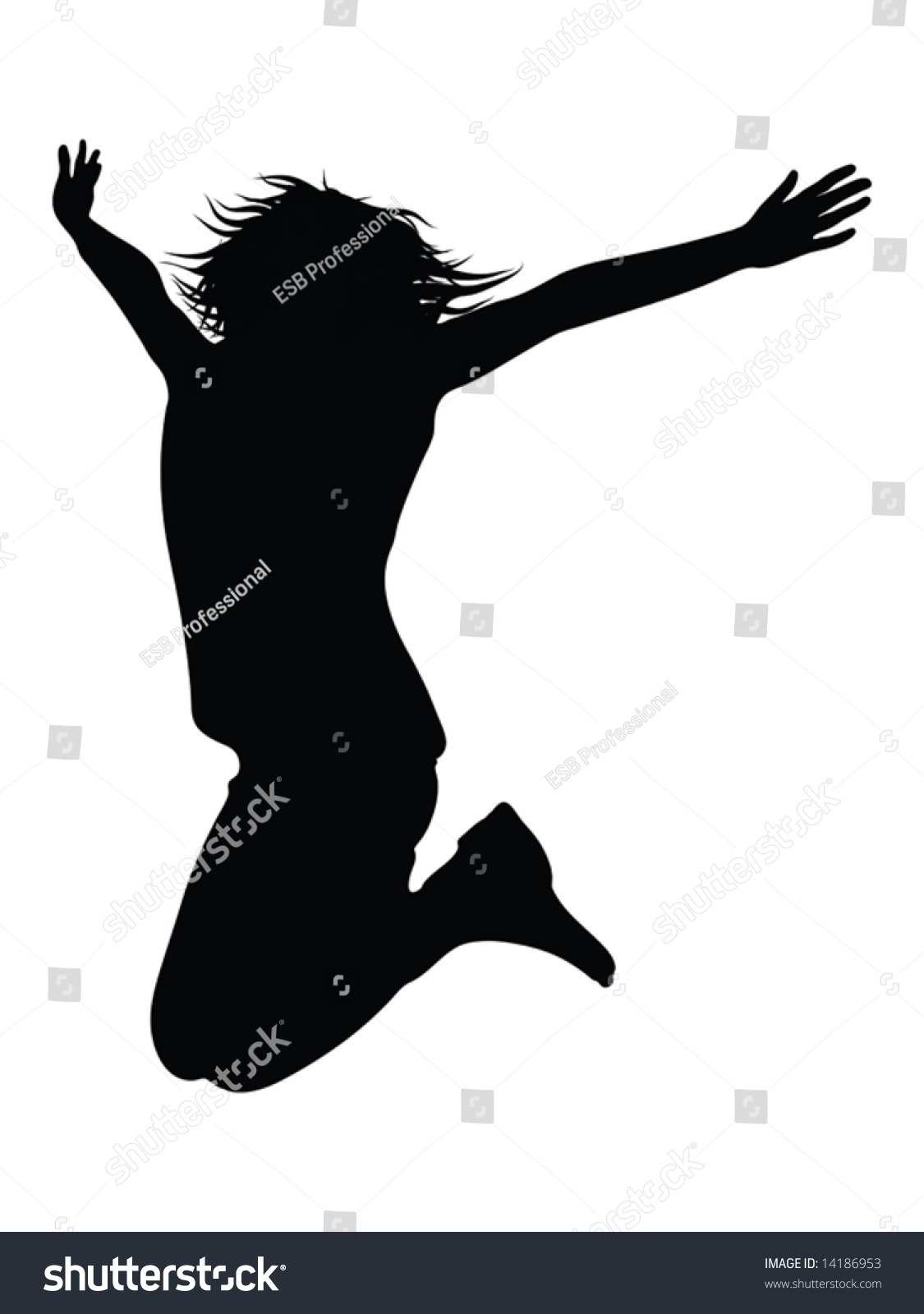 clipart woman jumping for joy - photo #39