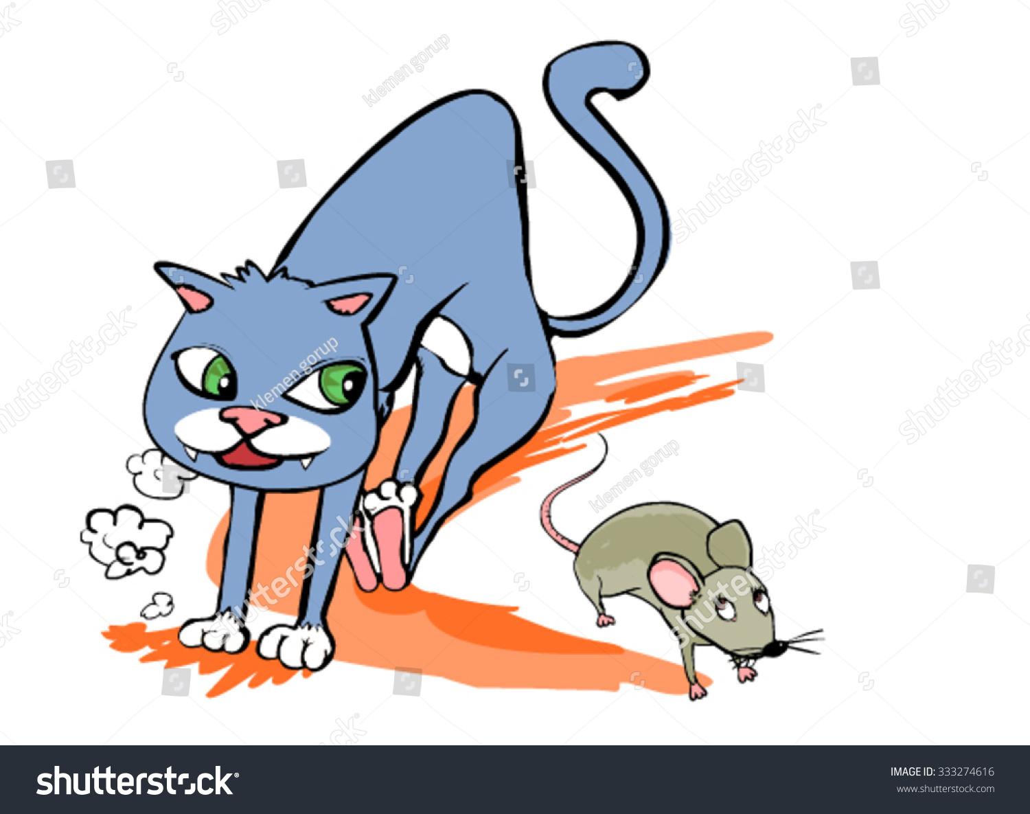 clipart cat and mouse - photo #29