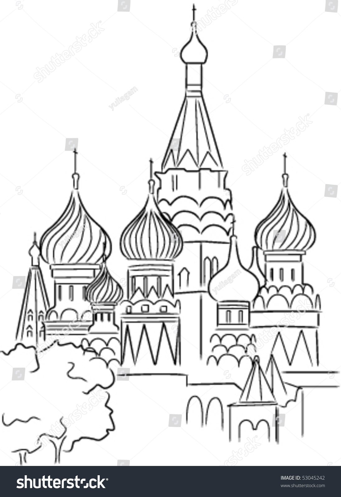 saint basils cathedral coloring pages - photo #14