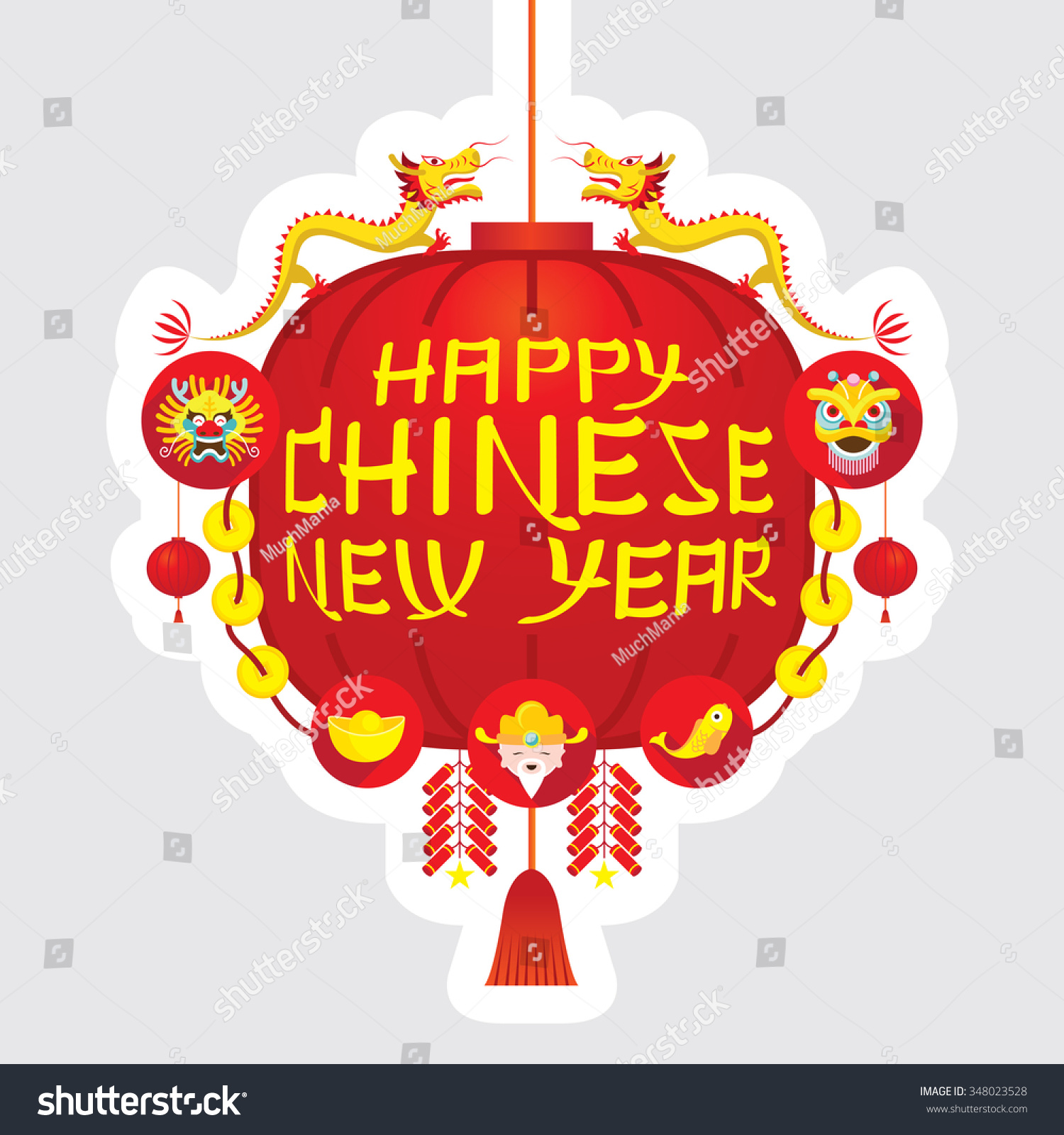 chinese new year lantern clip art - photo #19