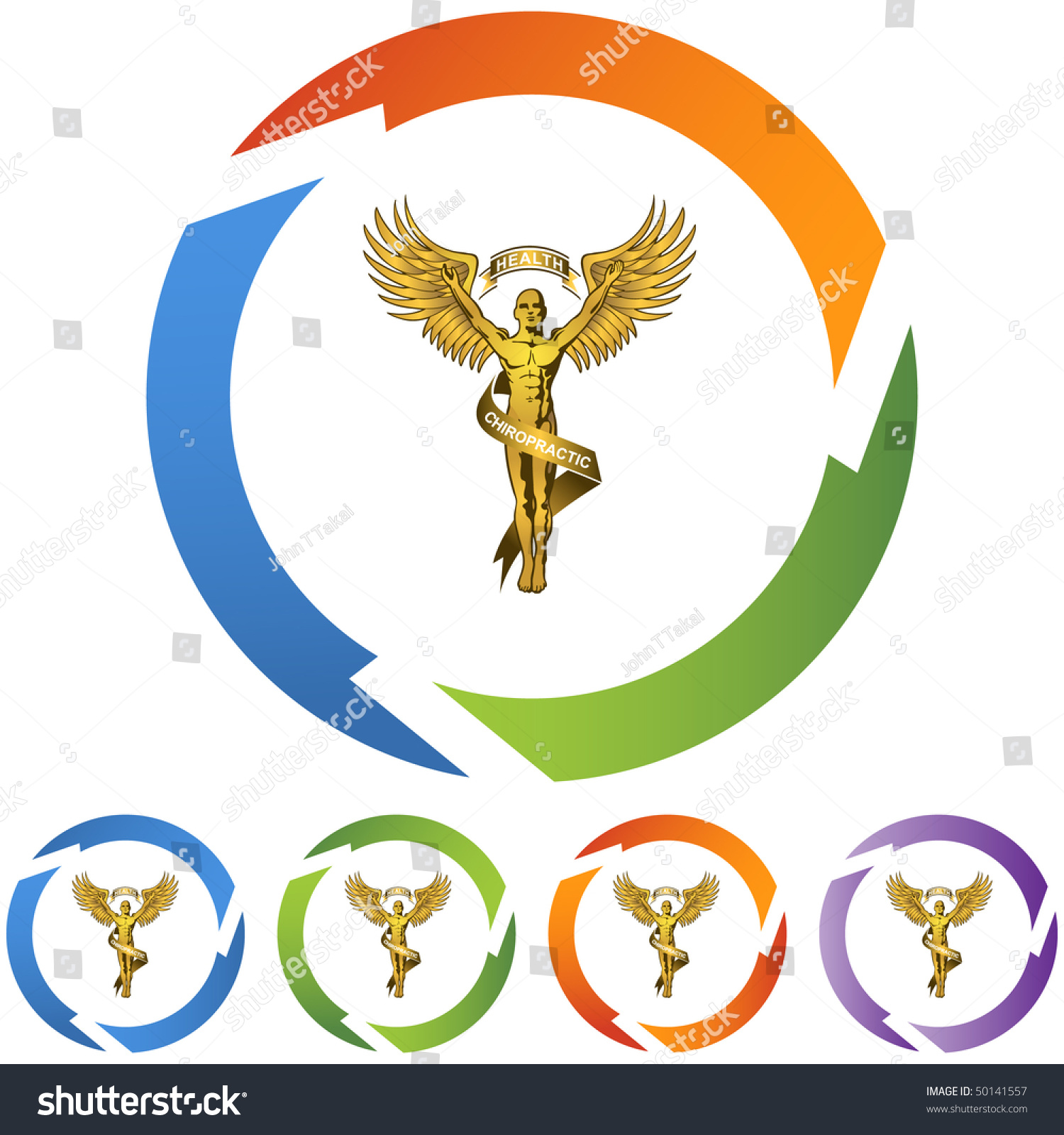 Chiropractic Symbol Stock Vector Royalty Free 50141557