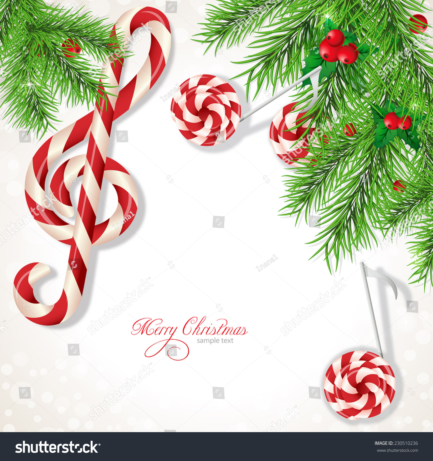 Christmas Background Music Stock Vector Illustration 230510236 : Shutterstock