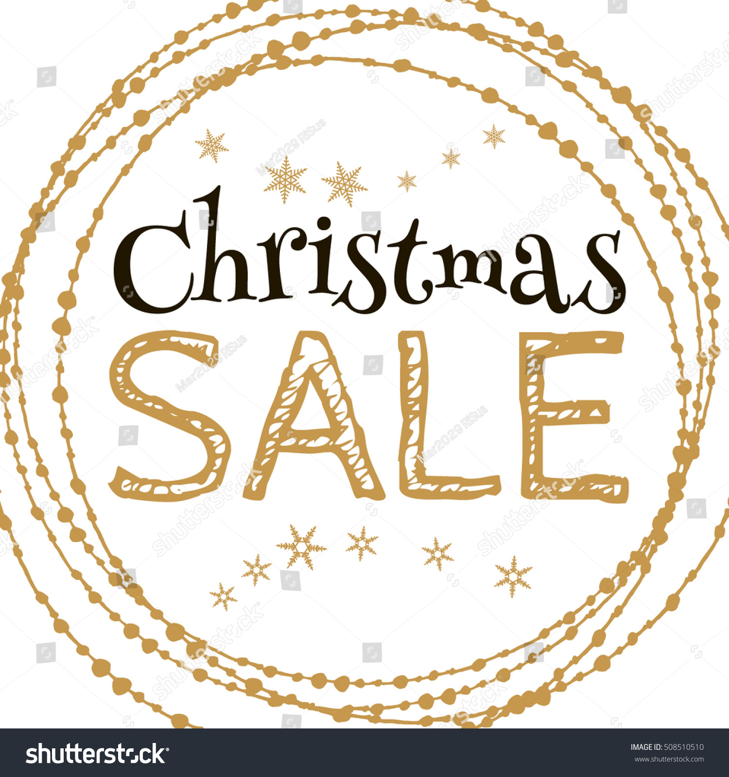 Christmas Sale Logo Design Vector Banners Emblems Stickers