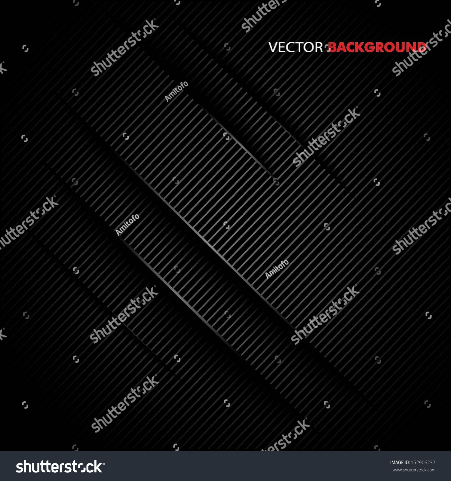 Chrome Black Background Stock Vector 152906237 - Shutterstock