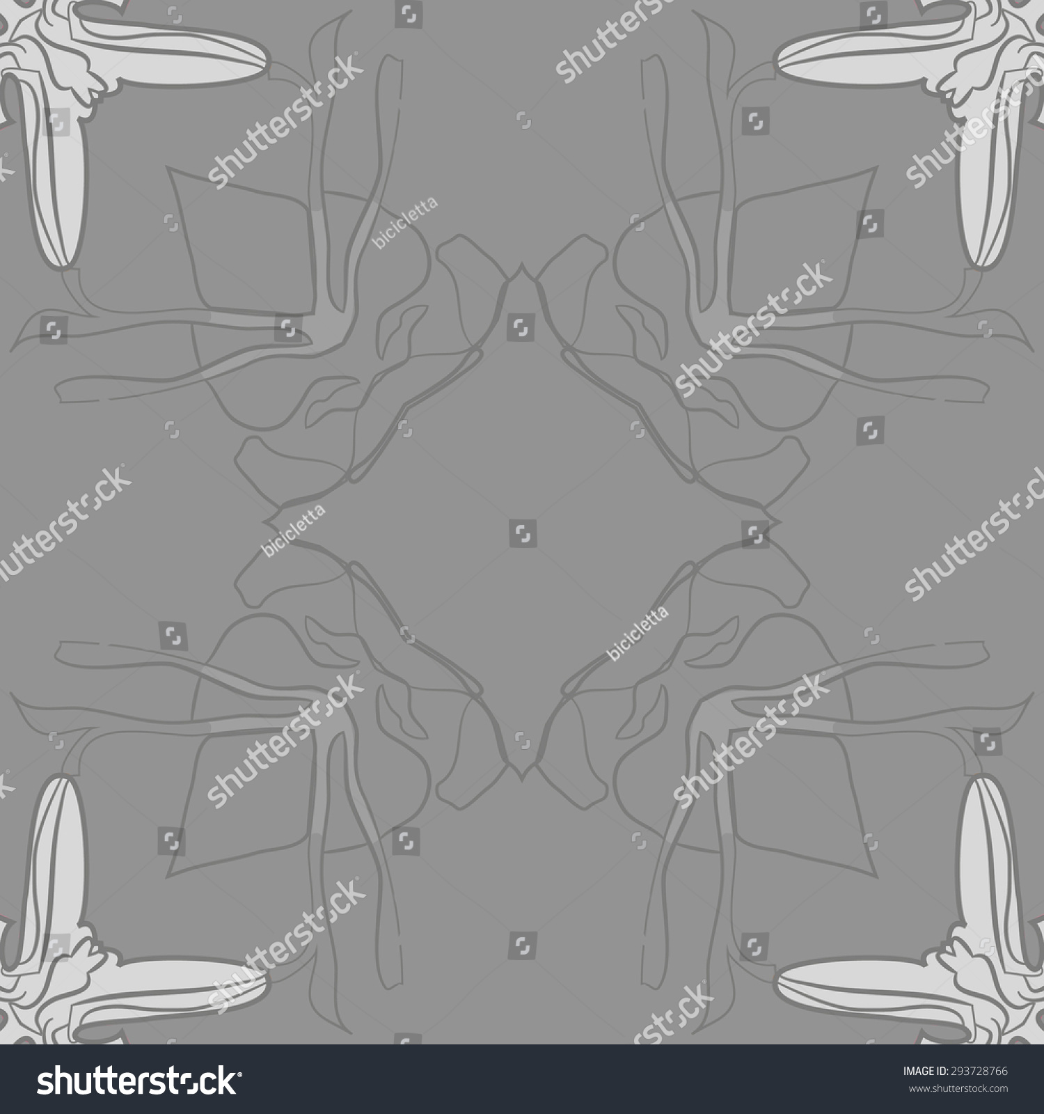 Circular seamless pattern of floral motif stripes spots copy space Hand drawn Circular seamless pattern of floral motif stripes spots copy space Hand drawn