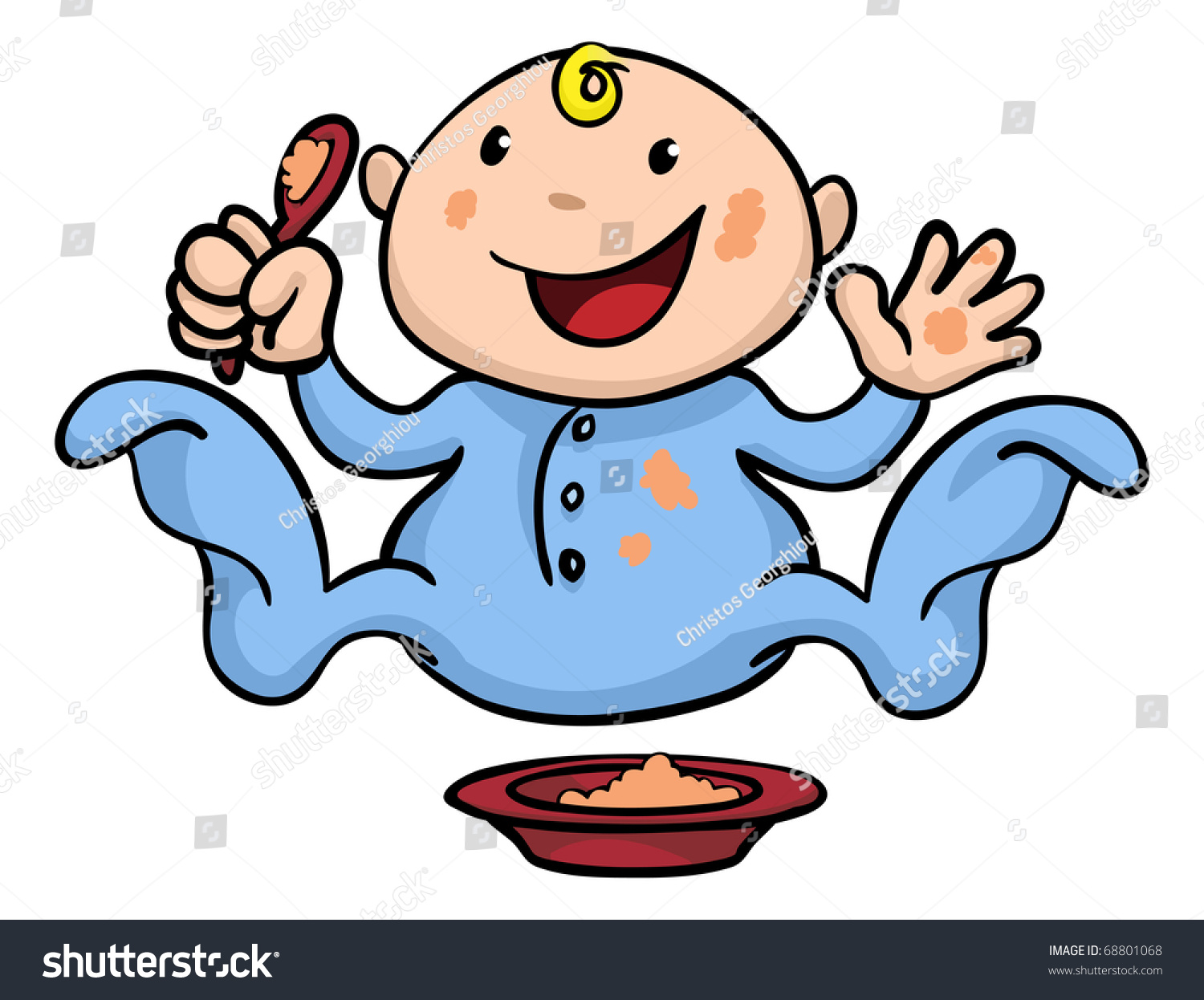 baby eating clipart - photo #7