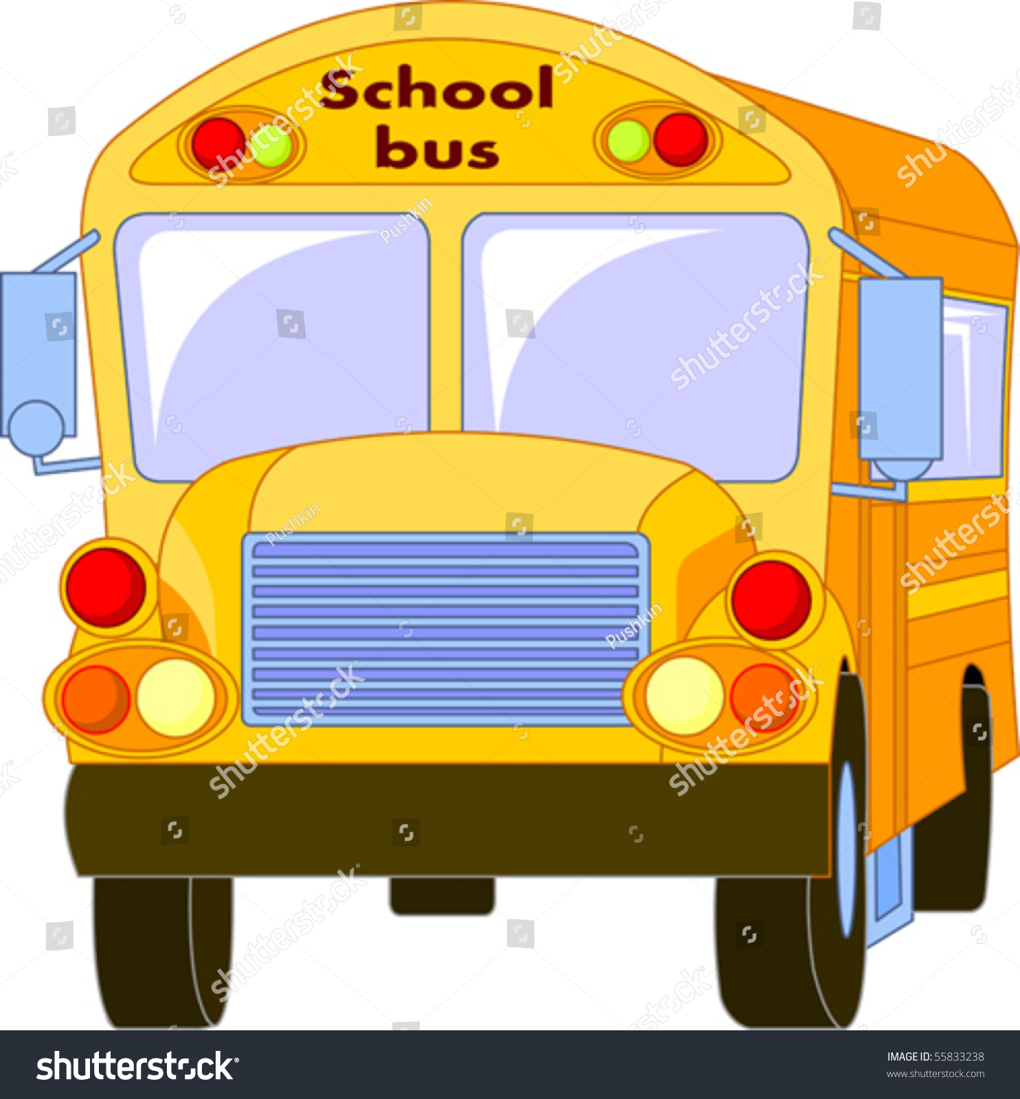 yellow school bus clipart - photo #23