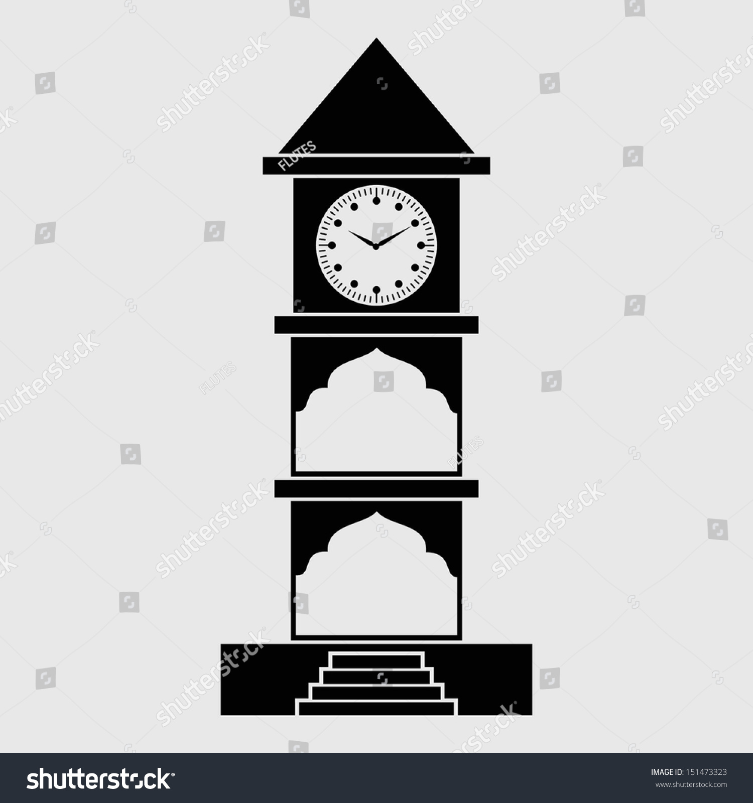 clip art clock tower - photo #18