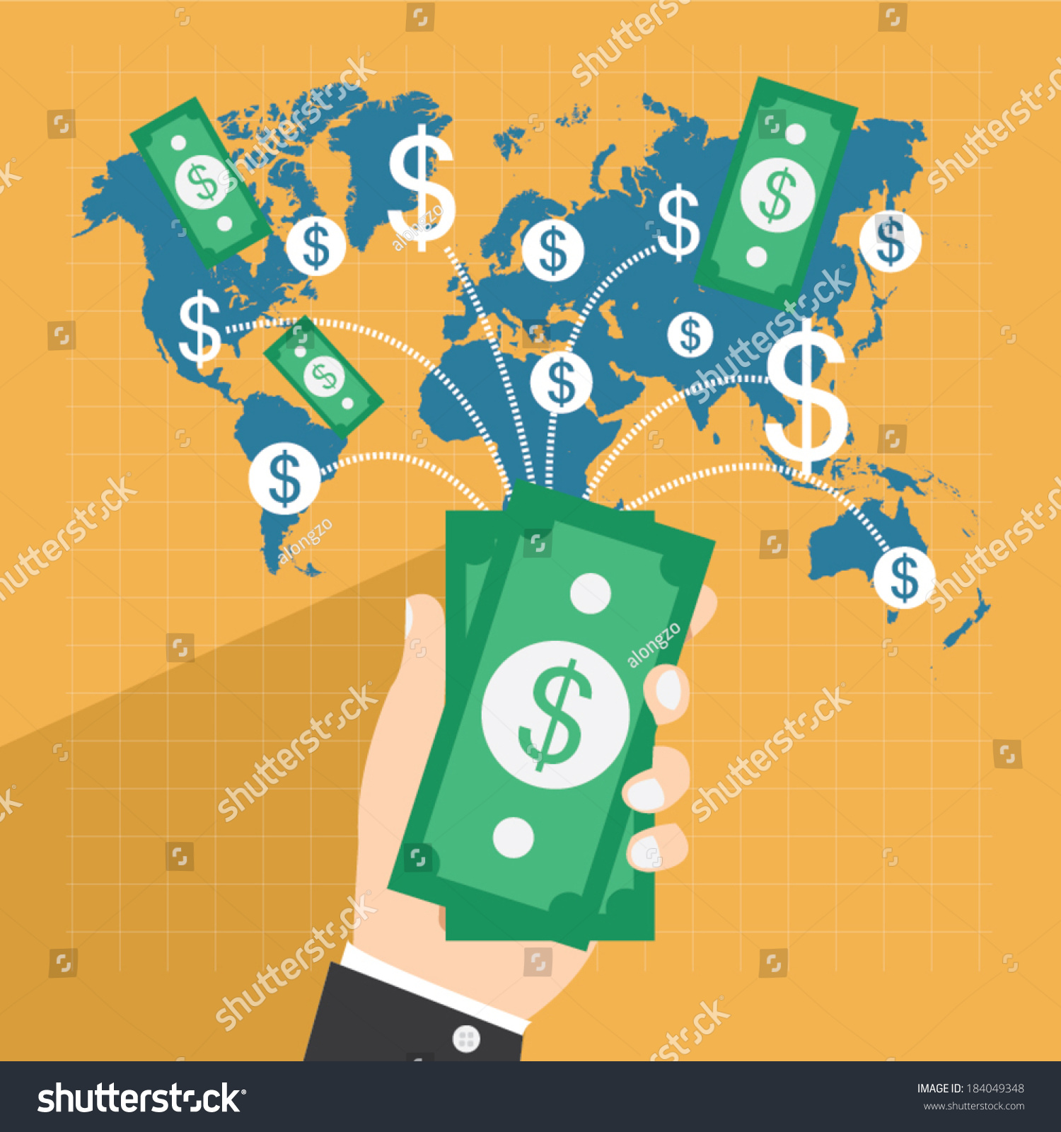 collect-money-flat-design-vector-illustration-business-concept