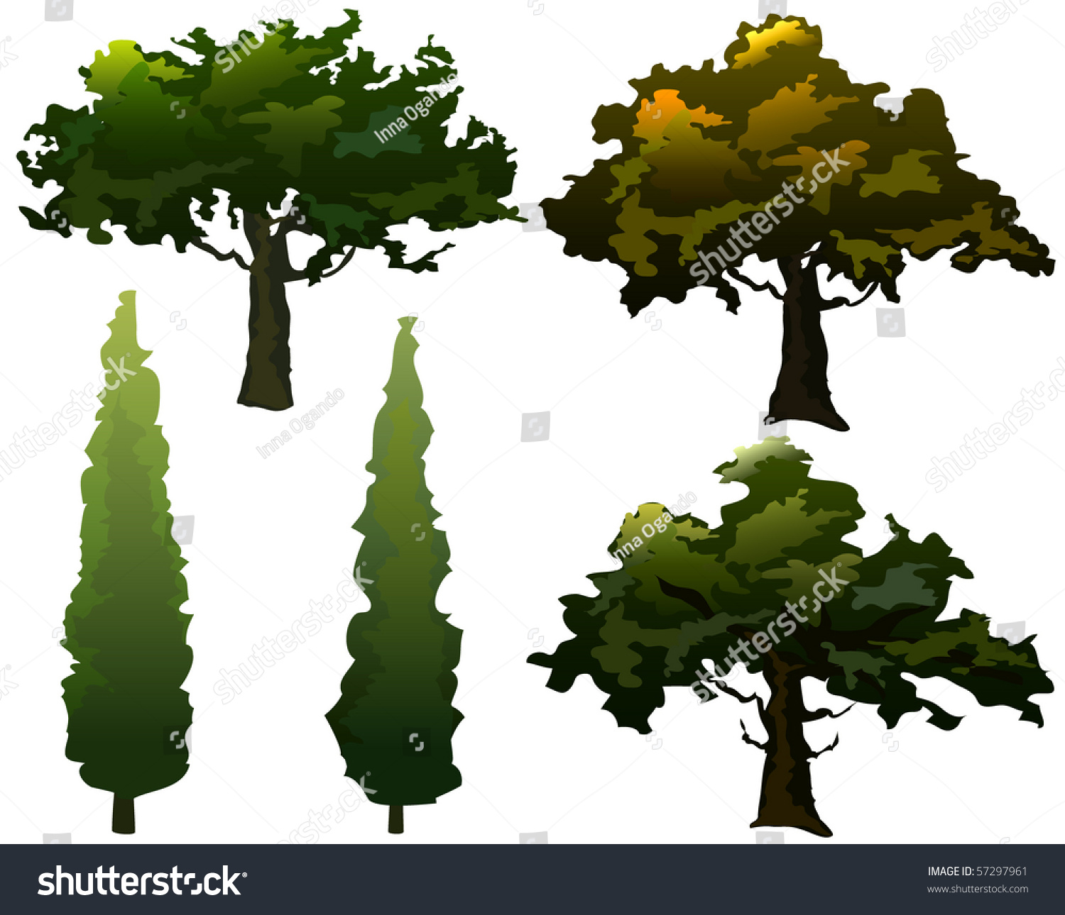 clip art cypress tree - photo #34