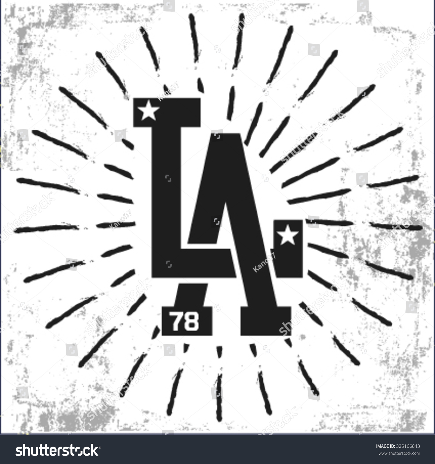College L.A sport typography t-shirt graphics College L.A sport typography t-shirt graphics