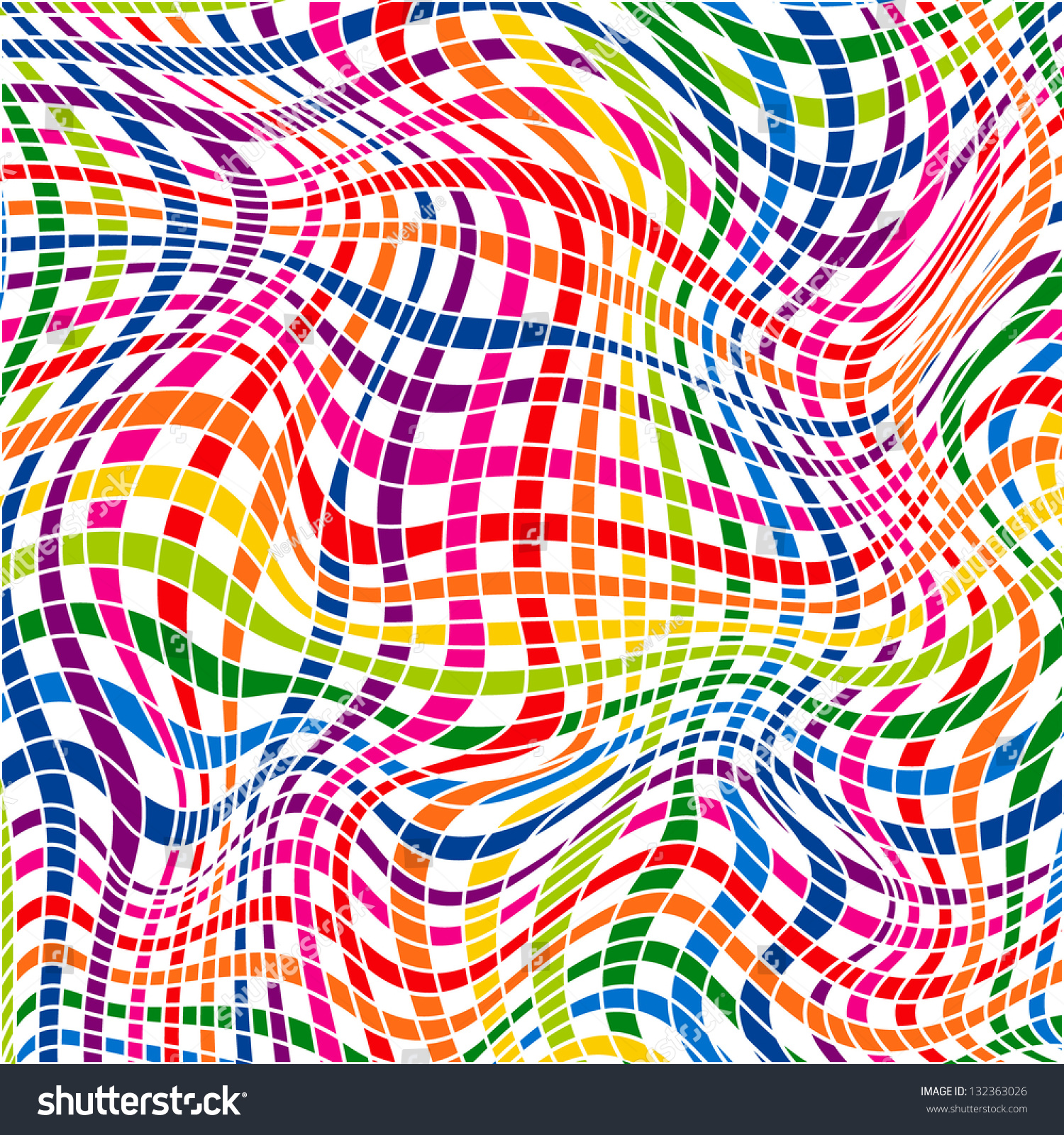 Colorful Striped Seamless Pattern Vector Illustration Shutterstock