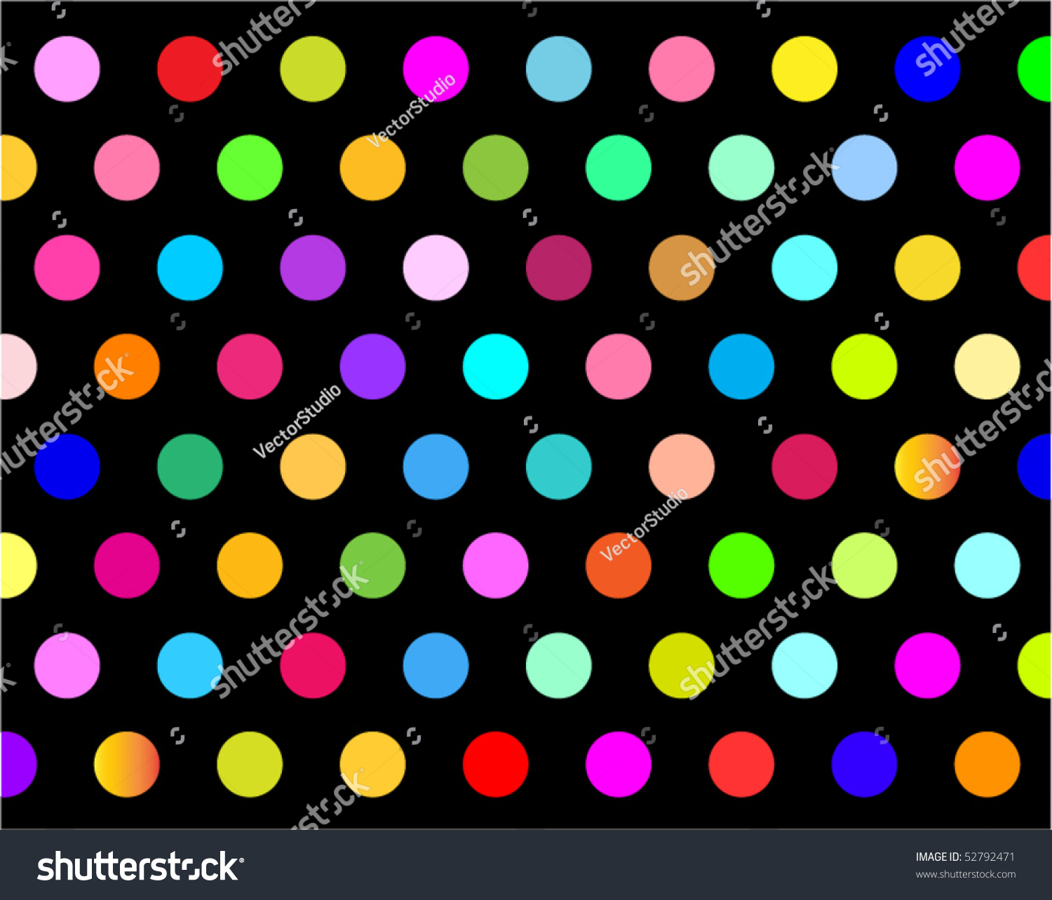 Colorful Wallpaper Stock Vector Illustration 52792471 : Shutterstock