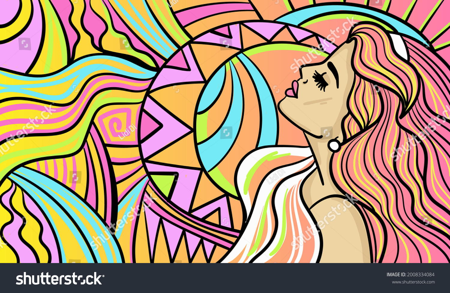 Pop Art Vibration Stock Vectors Images Vector Art Shutterstock