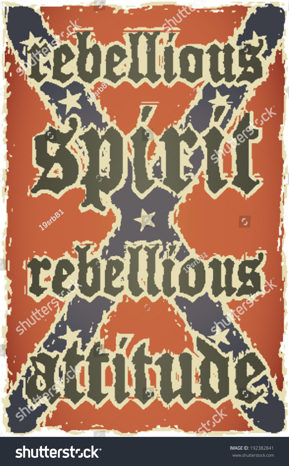 confederate-grunge-flag-rebellious-spirit-rebellious-attitude-stock