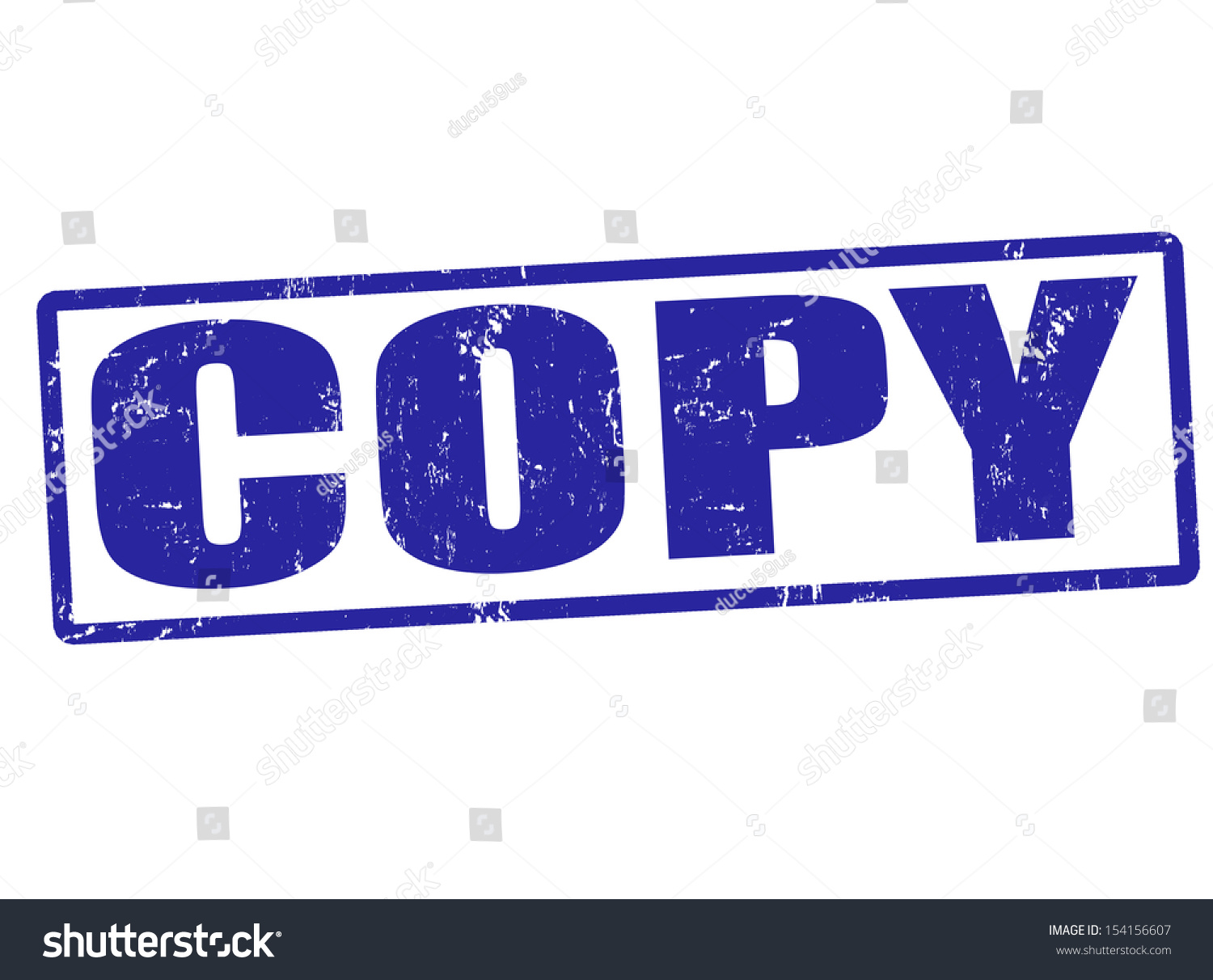 Copy Grunge Rubber Stamp Vector Illustration Stock Vector 154156607 Copy Grunge Rubber Stamp Vector Illustration Stock Vector 154156607