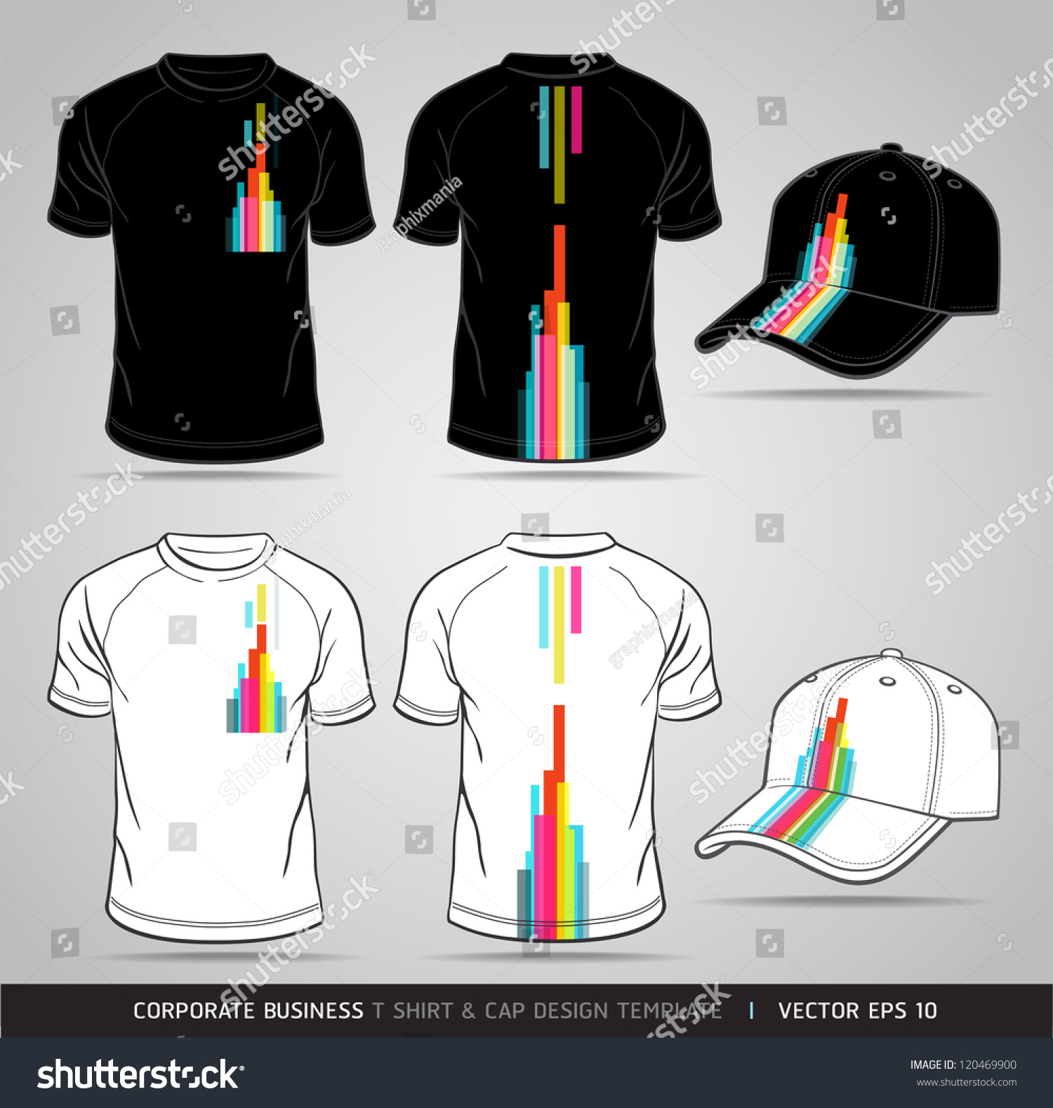 corporate shirt vector