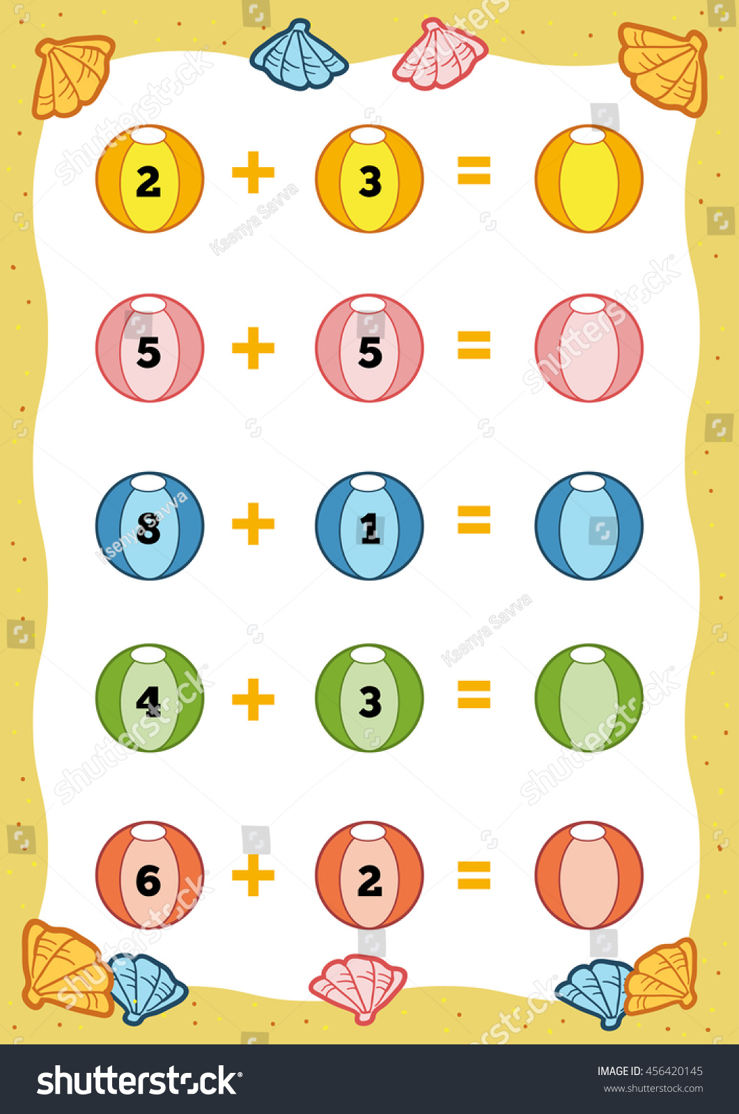 Worksheet Count The Numbers counting game for preschool children educational a mathematical count the numbers in preview save to lightbox