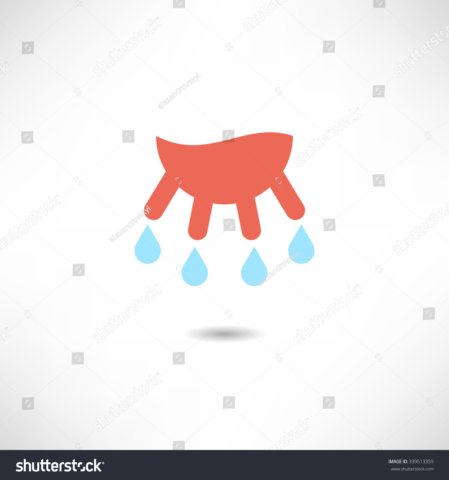 Cow'S Udder Icon Stock Vector 339513359 : Shutterstock