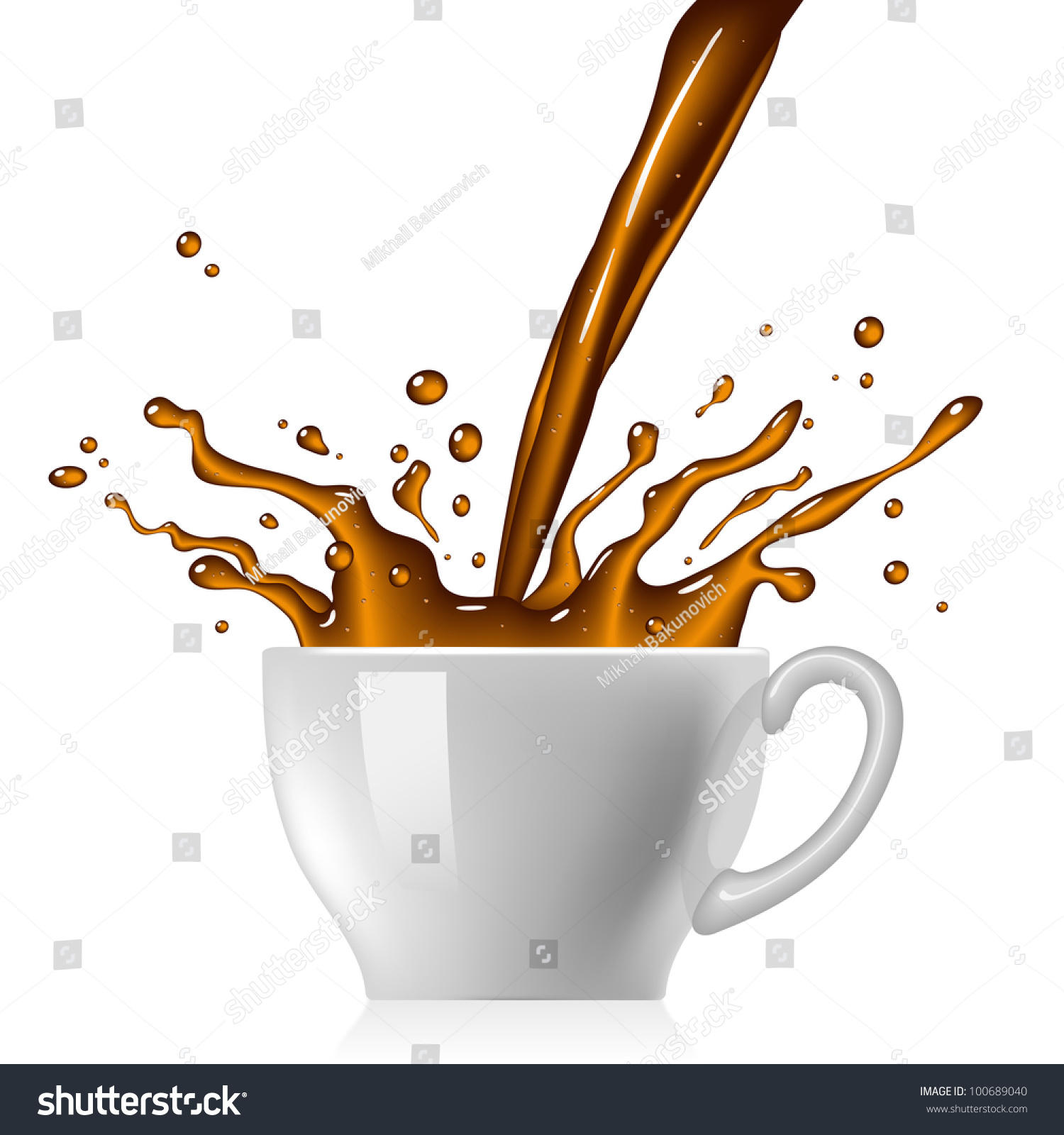 coffee spill clipart - photo #47