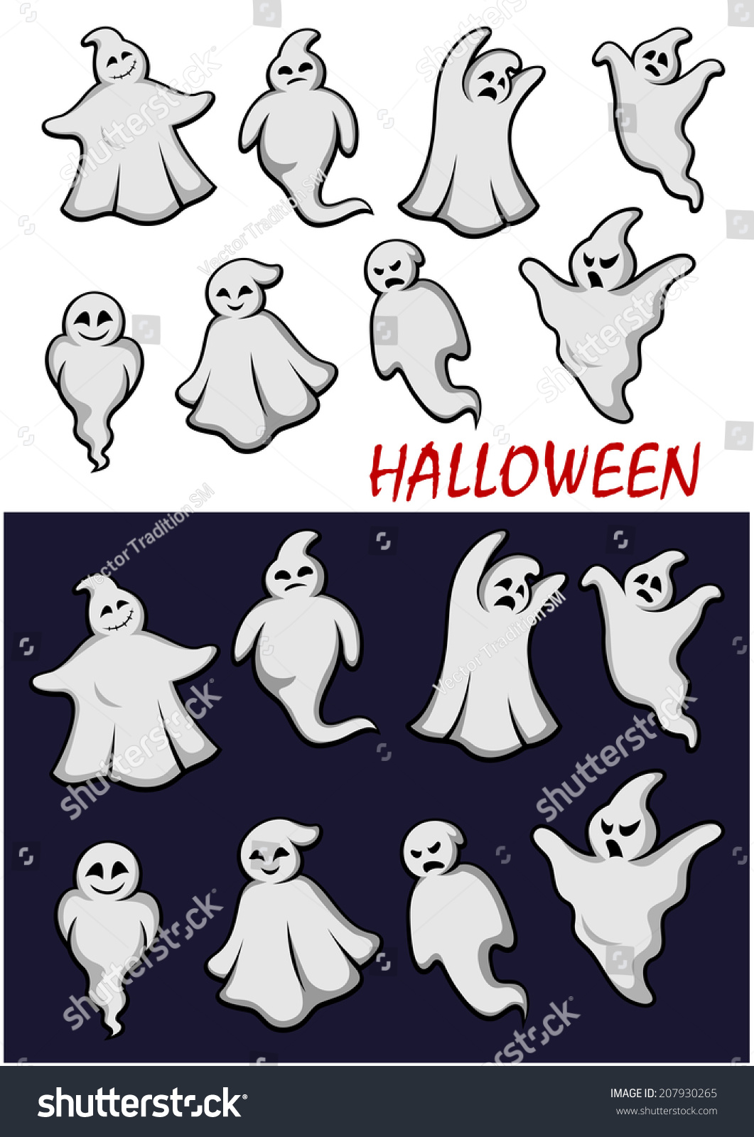 halloween poses drawing