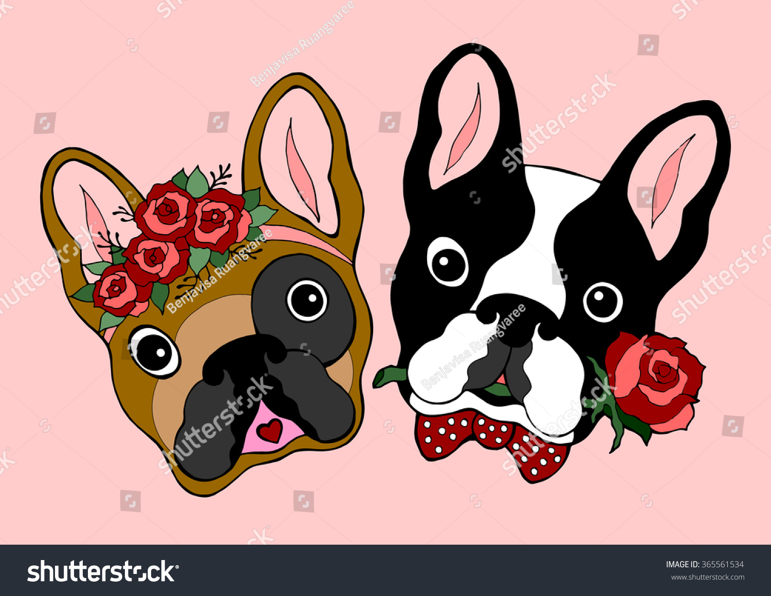 cute couple french bulldog dating hand drawn vector illustration design sugar skull dogs valentines cute couple french bulldog dating hand drawn vector illustration design sugar skull dogs valentines