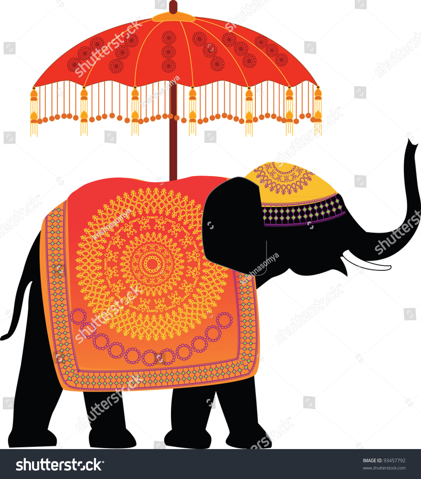 indian elephant clipart free - photo #36