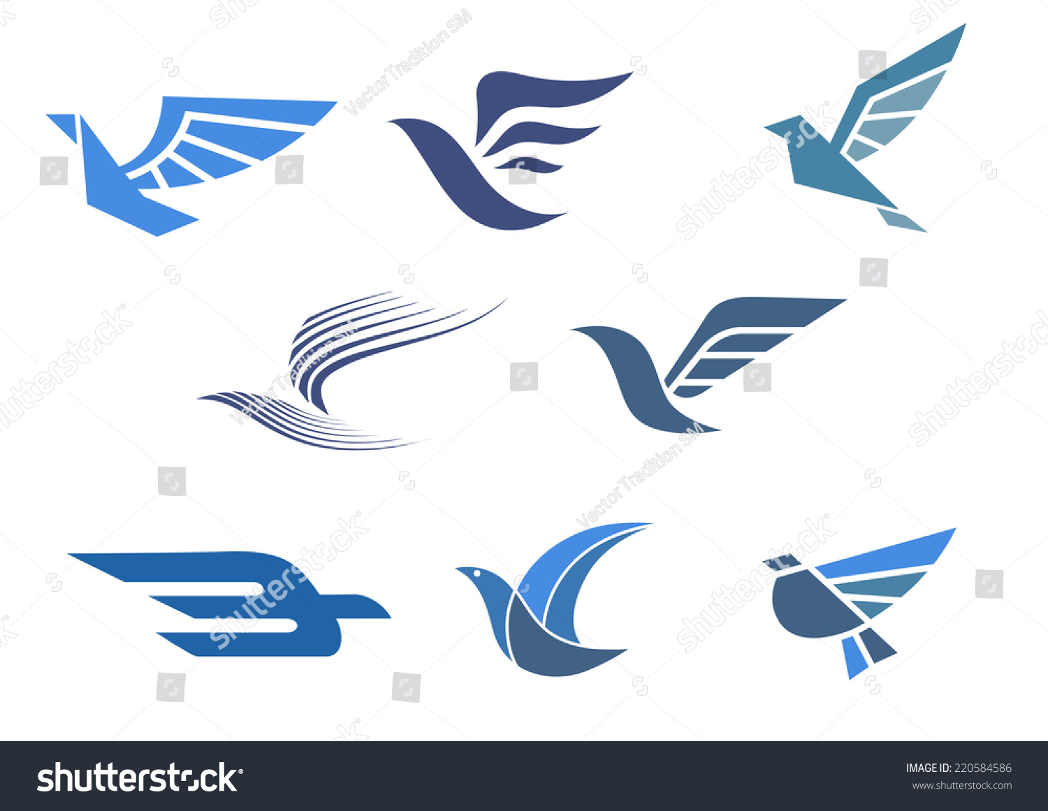 delivery shipping symbols abstract stylized flying stock delivery shipping symbols abstract stylized flying stock