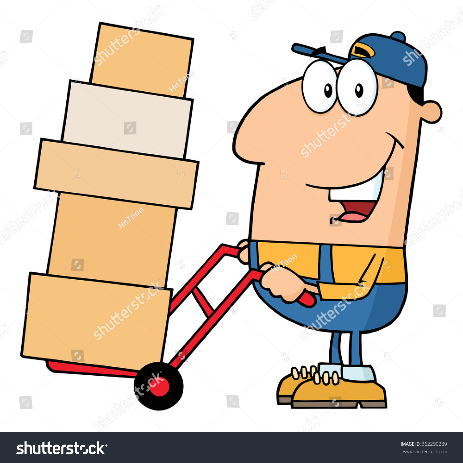 clipart delivery man - photo #50