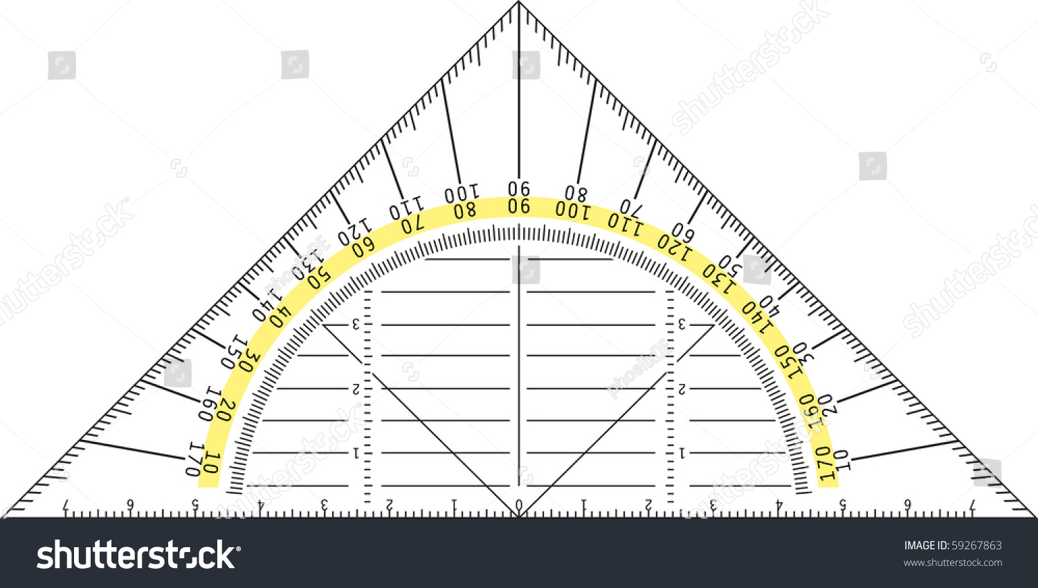 worksheet A Protractor detailed illustration of a protractor 59267863 shutterstock save to lightbox