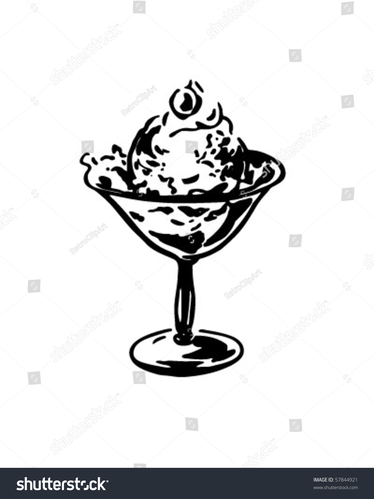 ice cream dish clip art - photo #25