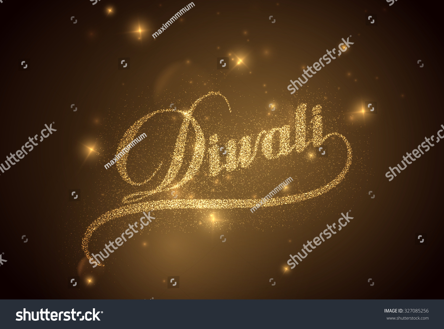 Diwali Holiday Vector Illustration Of Religion Event Deepavali Shiny Lettering Composition With Sparkles Poster Template Diwali Holiday Vector Illustration Of Religion Event Deepavali Shiny Lettering Composition With Sparkles Poster Template