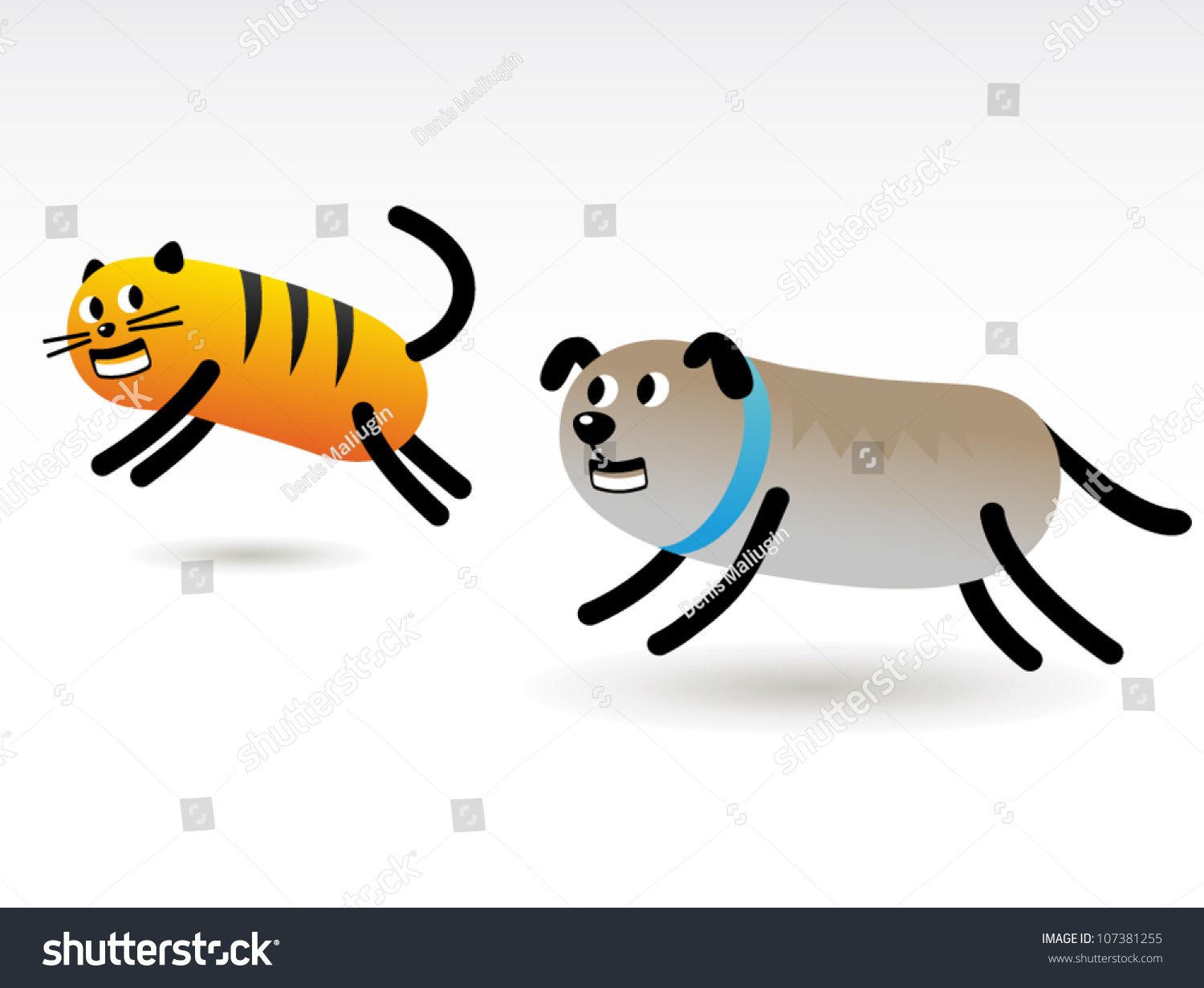 clipart dog chasing tail - photo #14