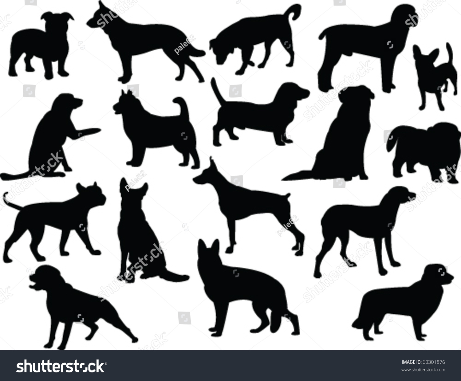 Mastiff Silhouette Collection High Res Vector Graphic Mastiff Silhouette Collection High Res Vector Graphic