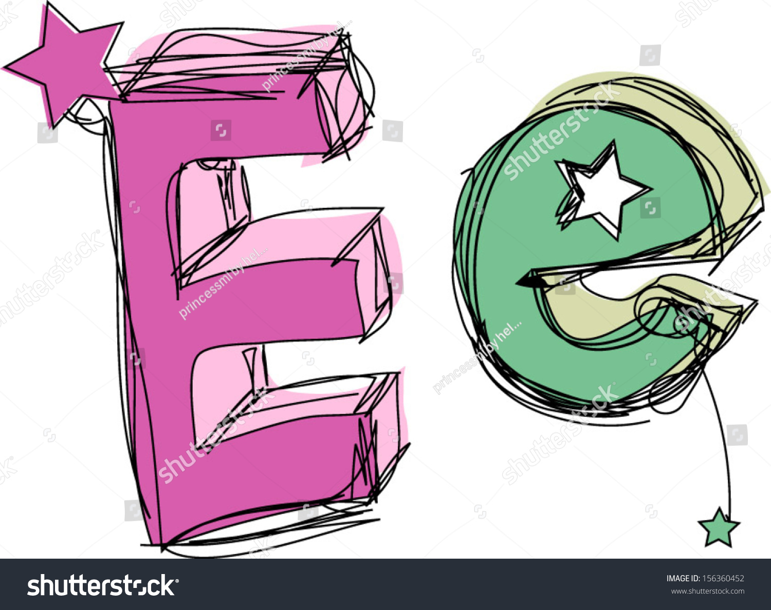 Alphabet Letter E Pictures Stock Vector Illustration Of Basic   50724127