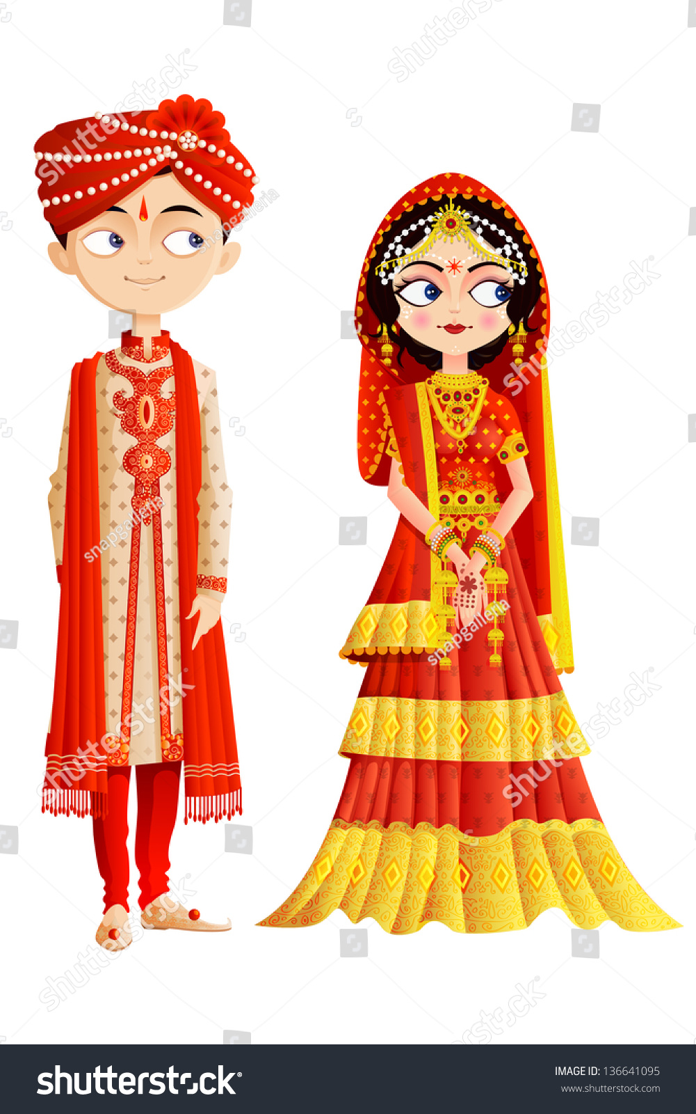 free indian wedding vector clipart - photo #6