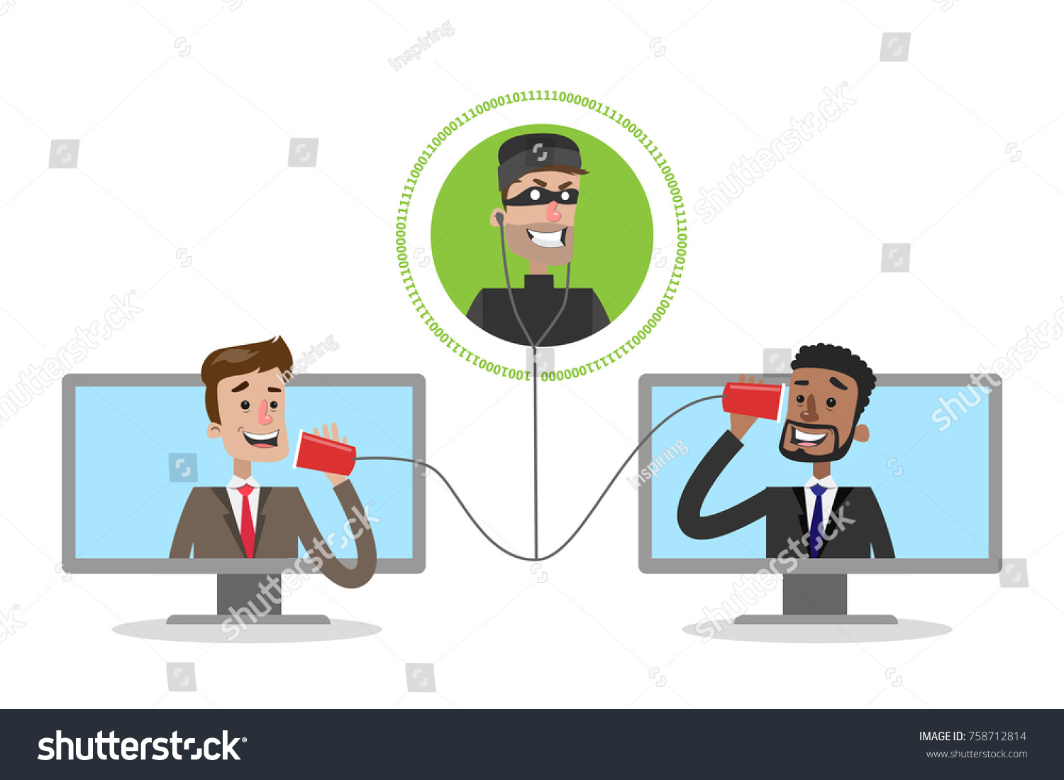 Eavesdrop Stock Vectors Images Vector Art Shutterstock