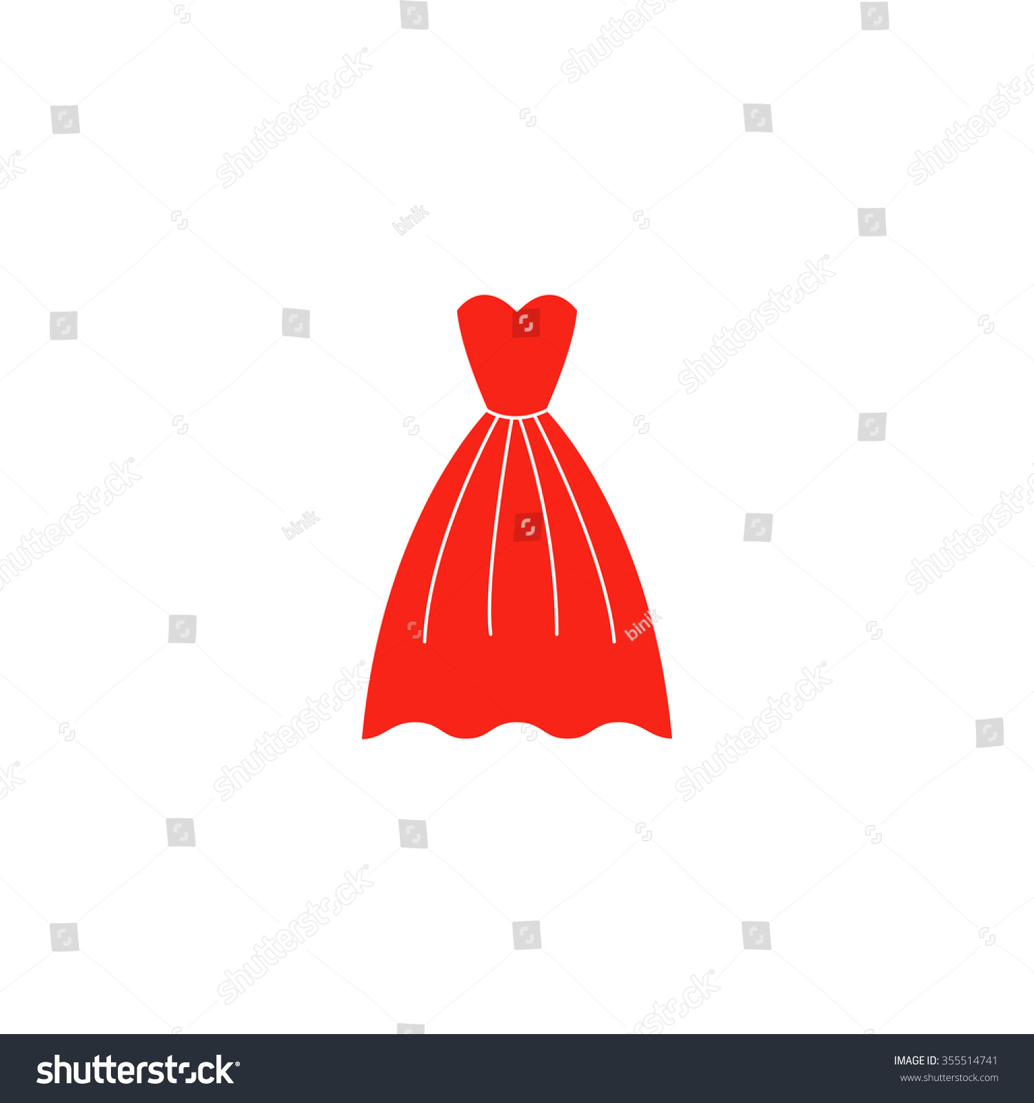 red dress clipart - photo #26