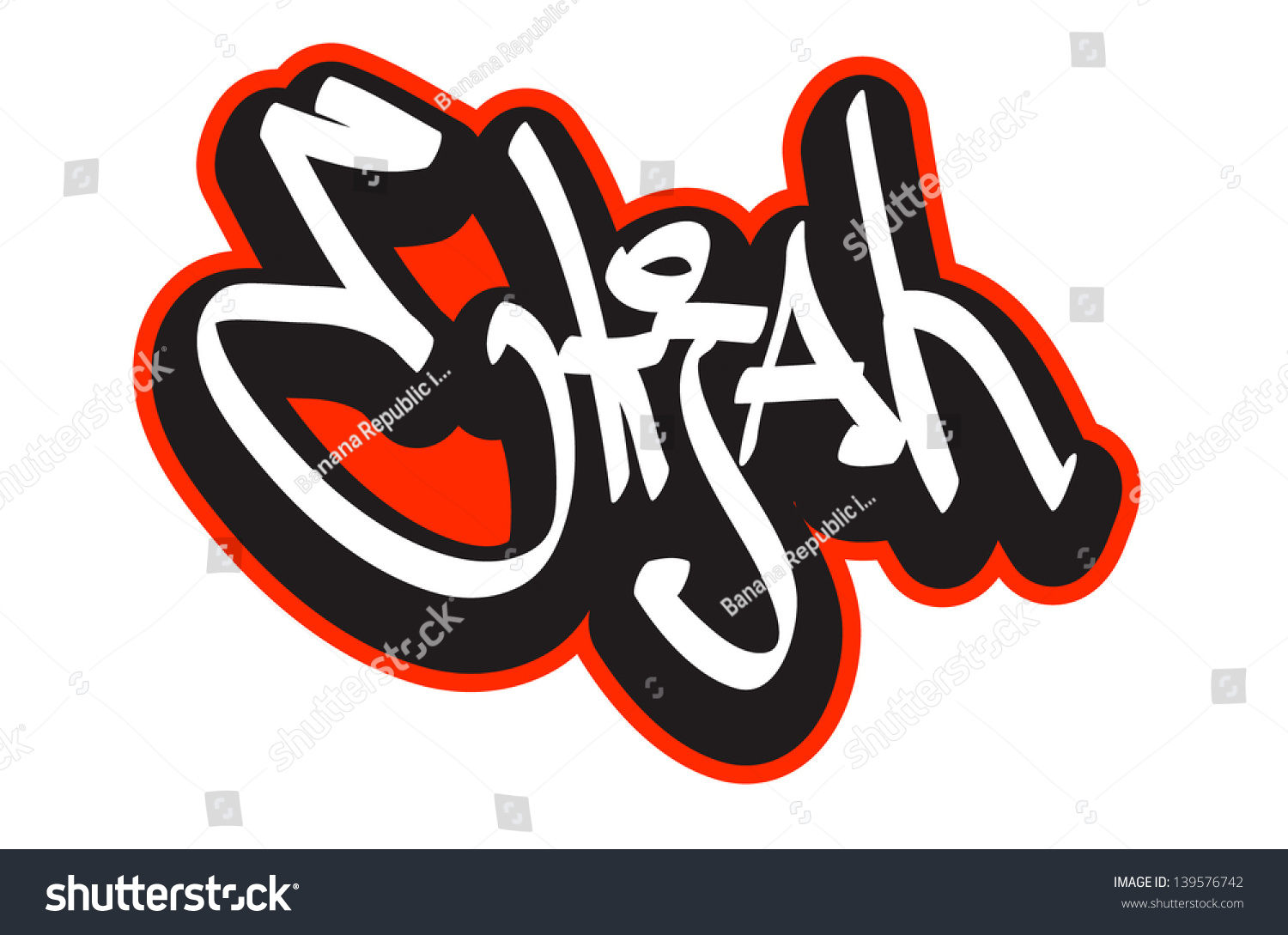 elijah-graffiti-font-style-name-hiphop-stock-vector-139576742