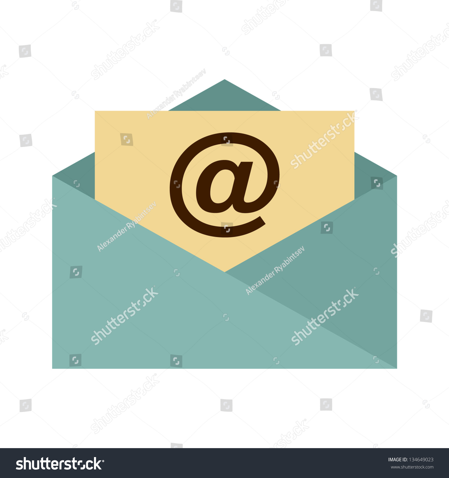 Envelope Icon. Email Design Stock Vector Illustration 134649023