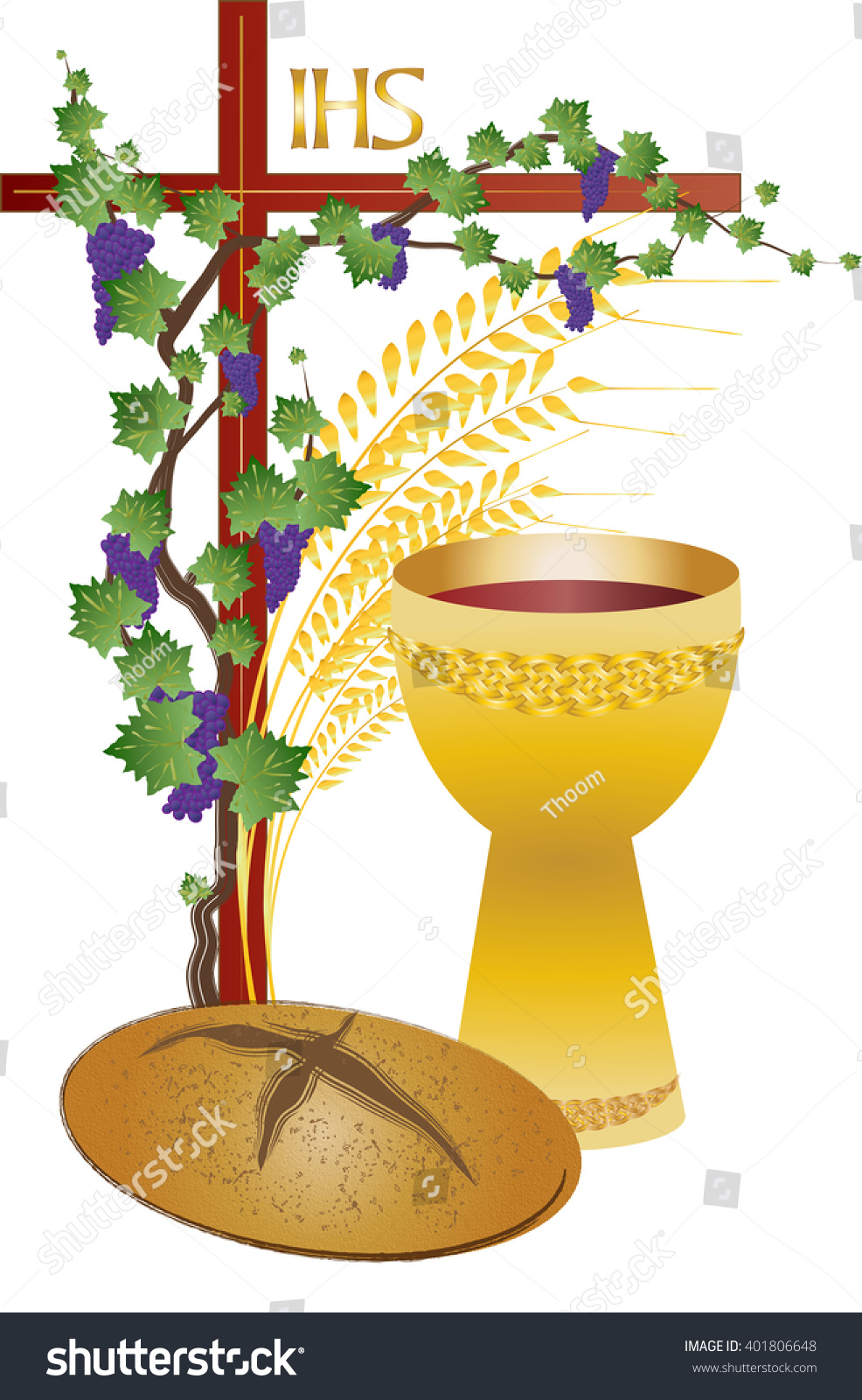 free christian clip art lord's supper - photo #41