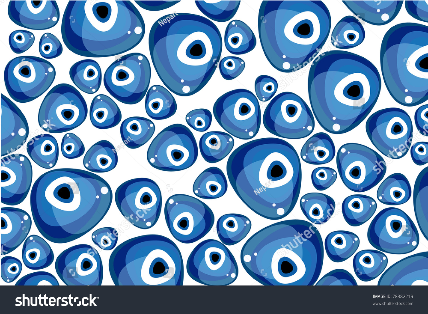 Evil Eye Stock Vector 78382219 - Shutterstock