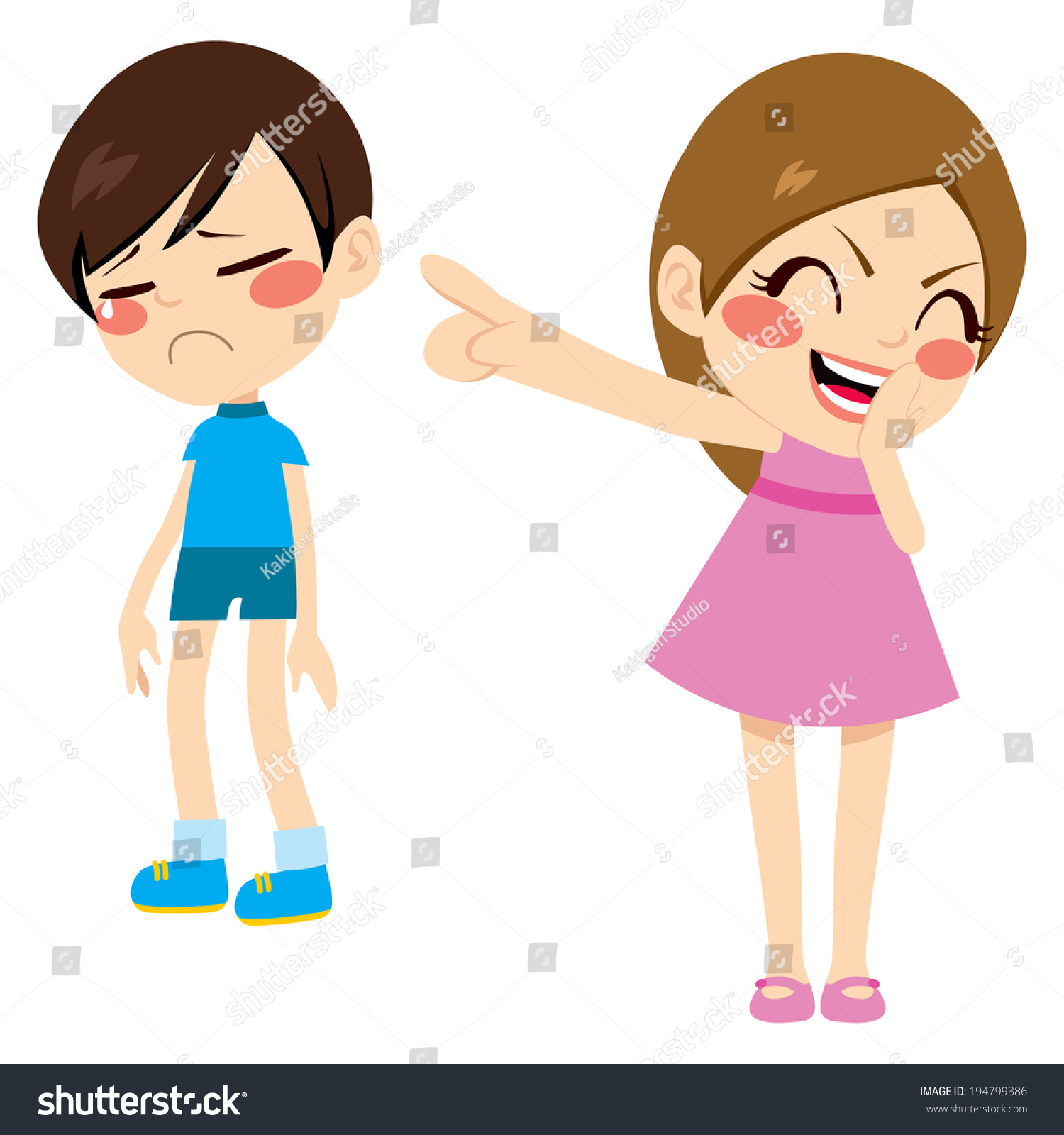 boy and girl fighting clipart - photo #47
