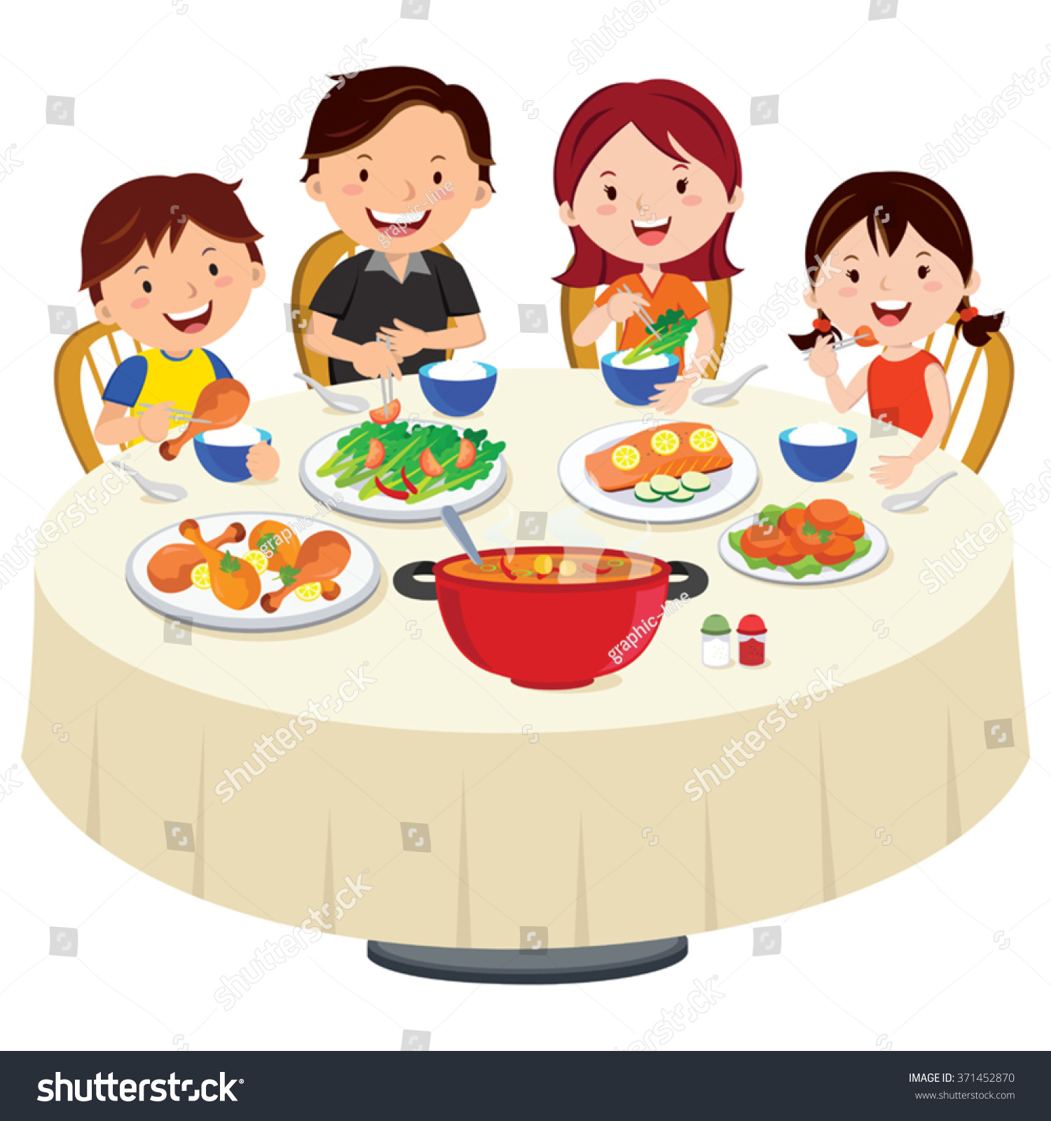 clipart eating in restaurant - photo #28