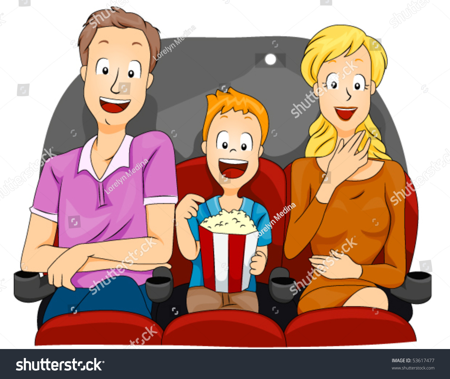 clipart watching movies - photo #10